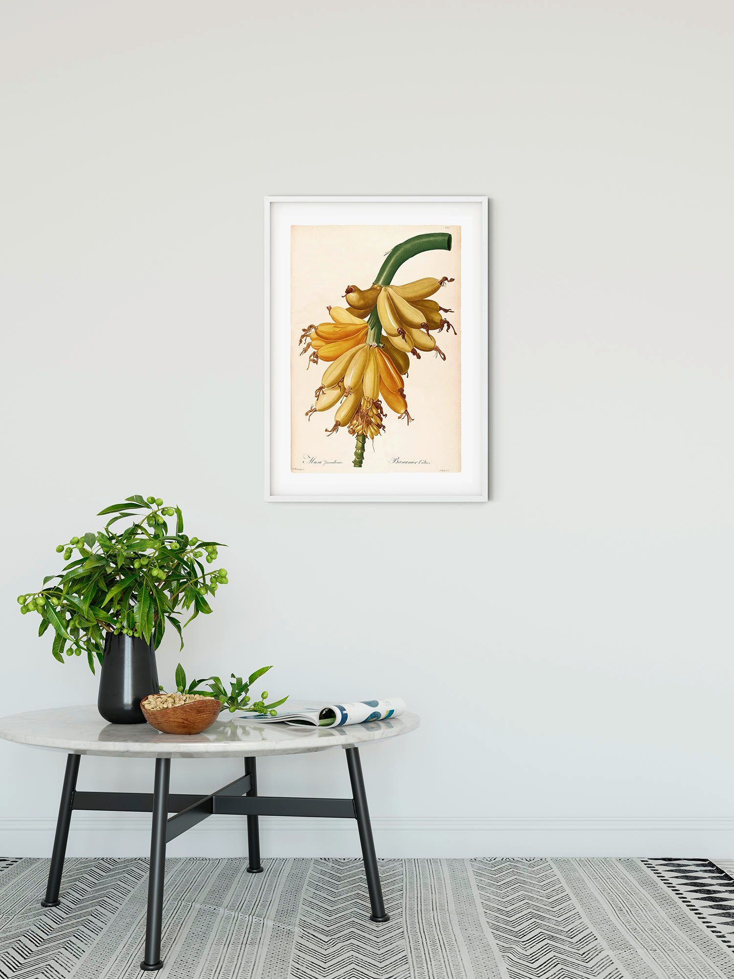Komar Wanddecoratie Plantains Wanddecoratie - zonder lijst (1 stuk)
