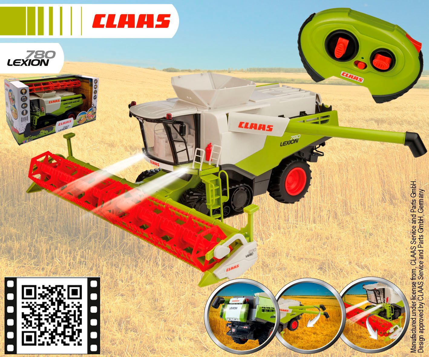 Happy People RC-tractor CLAAS Lexion 780 Maaidorser