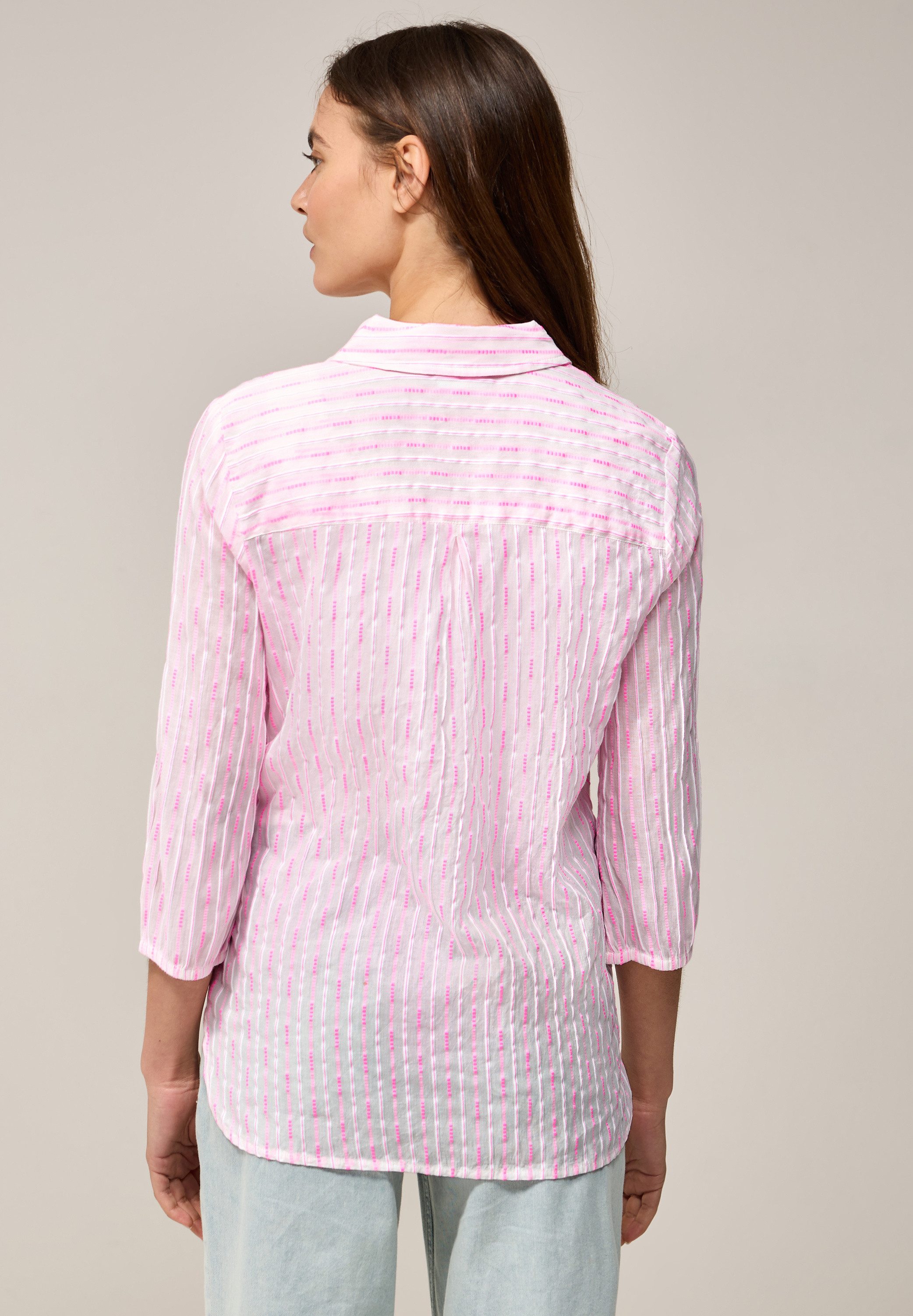 Cecil Overhemdblouse met structuurdetail-strepen