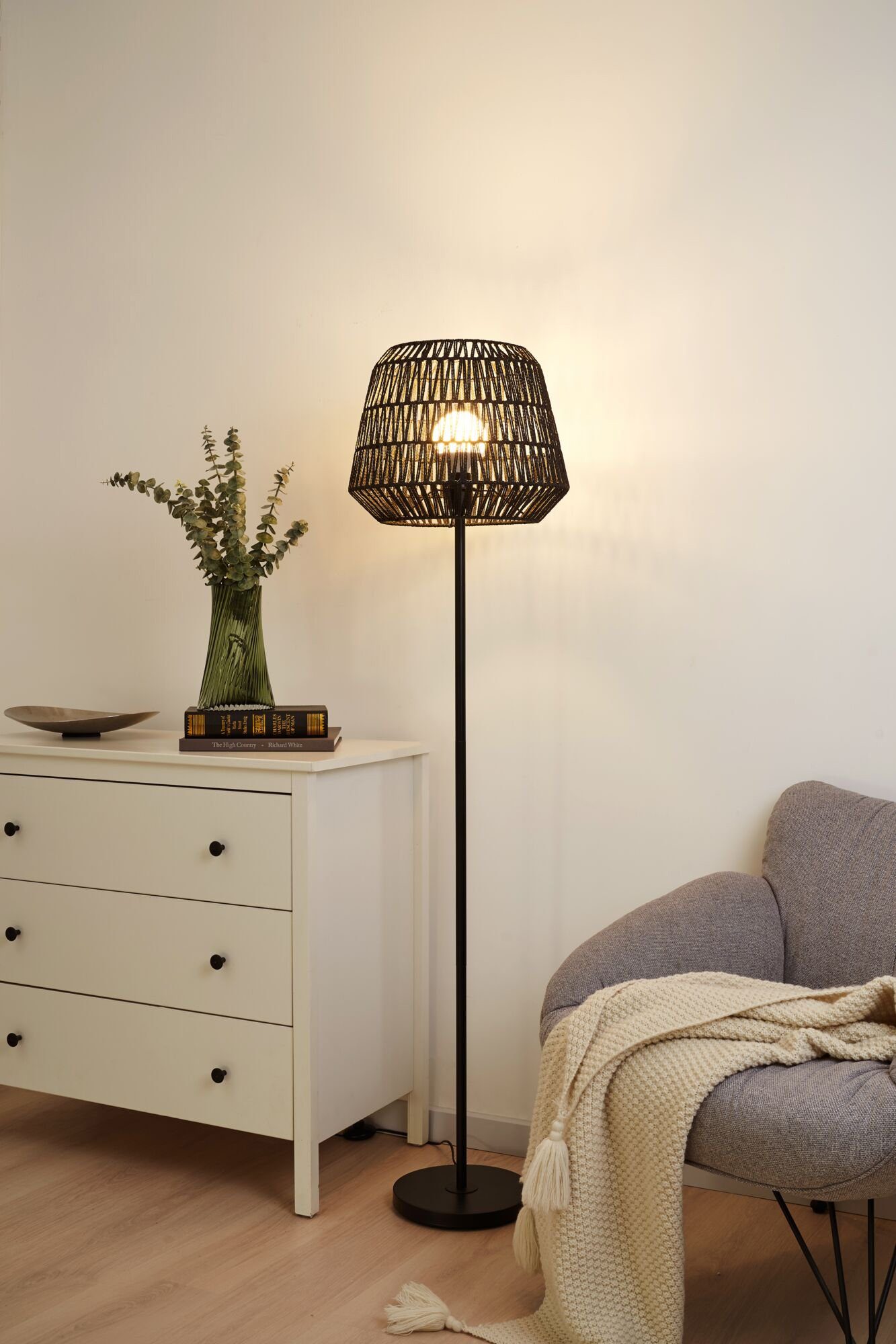 Pauleen Staande lamp Timber Pearl
