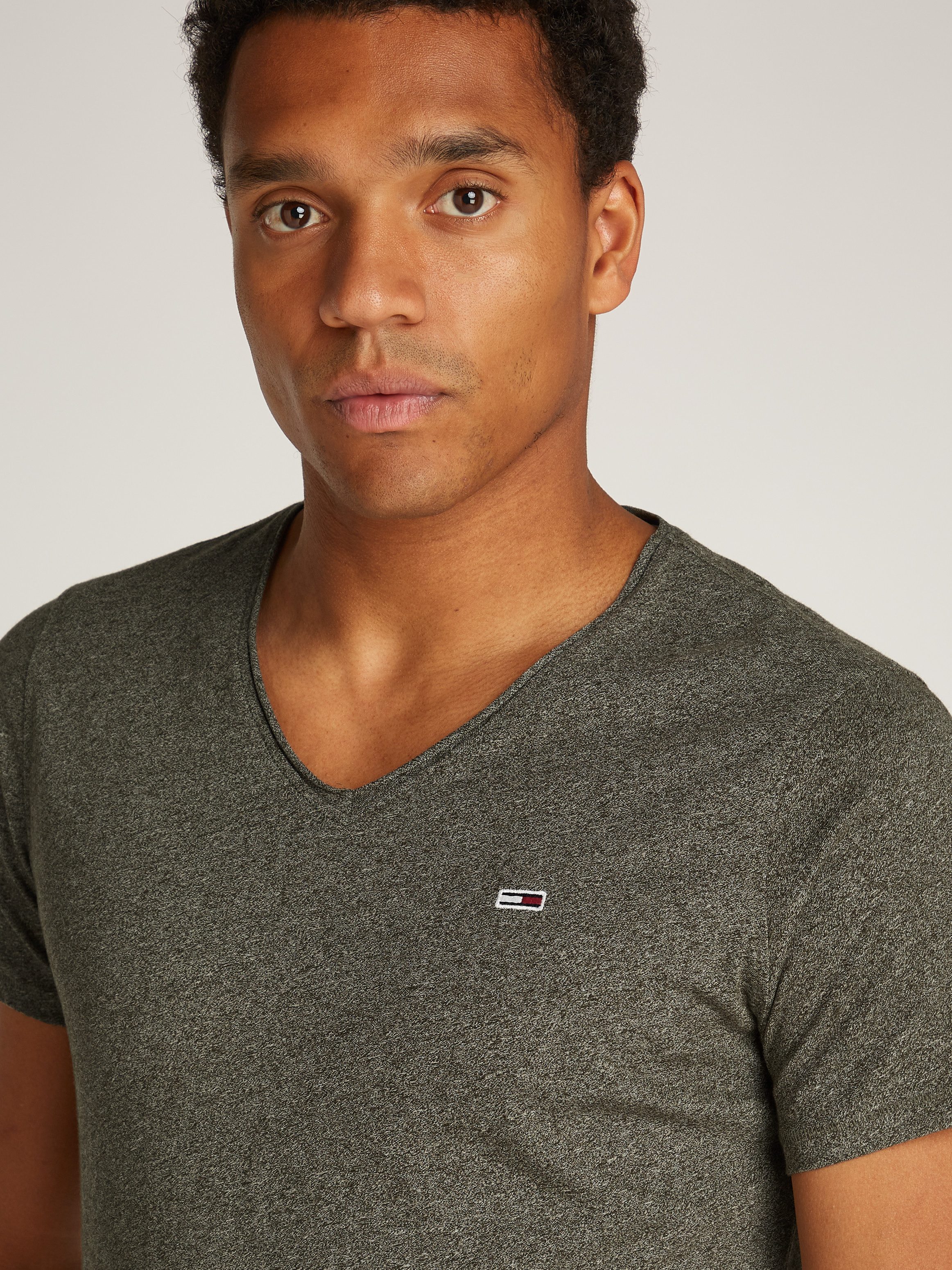 TOMMY JEANS T-shirt TJM XSLIM JASPE V