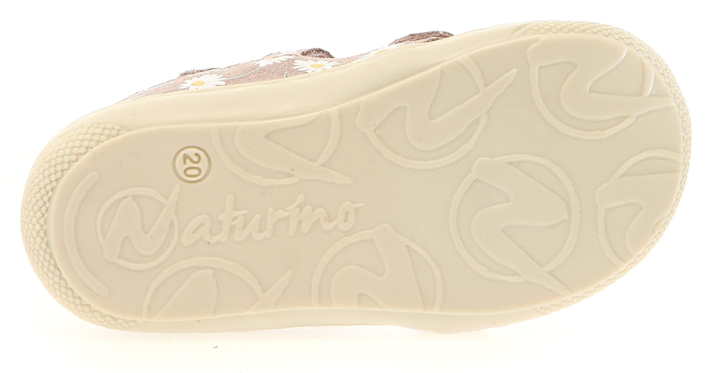Naturino Sandalen PUFFY PR CHAMOMILE Bareschoenen met zachte zool, maat sjabloon te downloaden