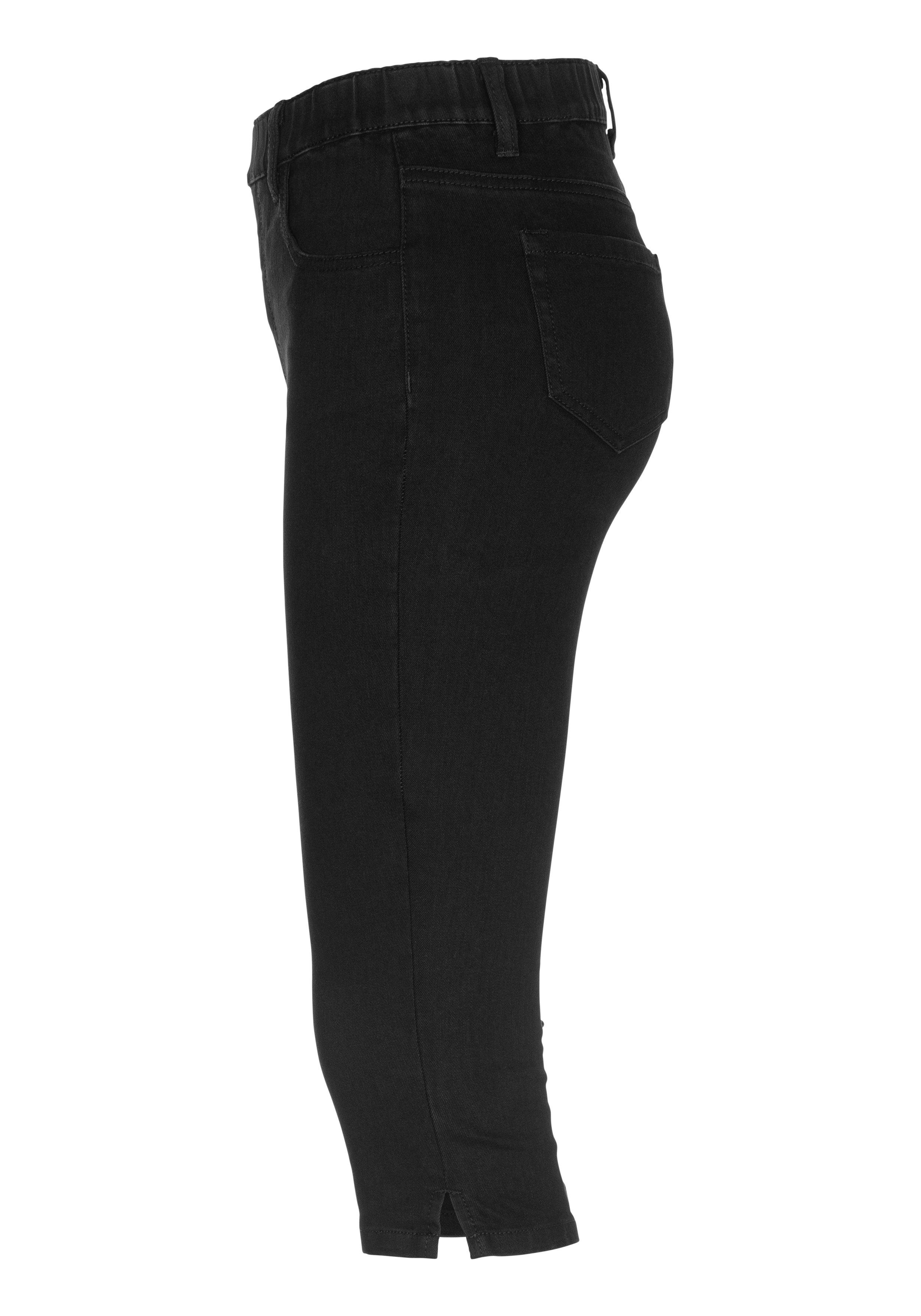 Arizona Capri jeans Ultra Stretch extra-strak gesneden pasvorm, hoge taille, in capri-lengte