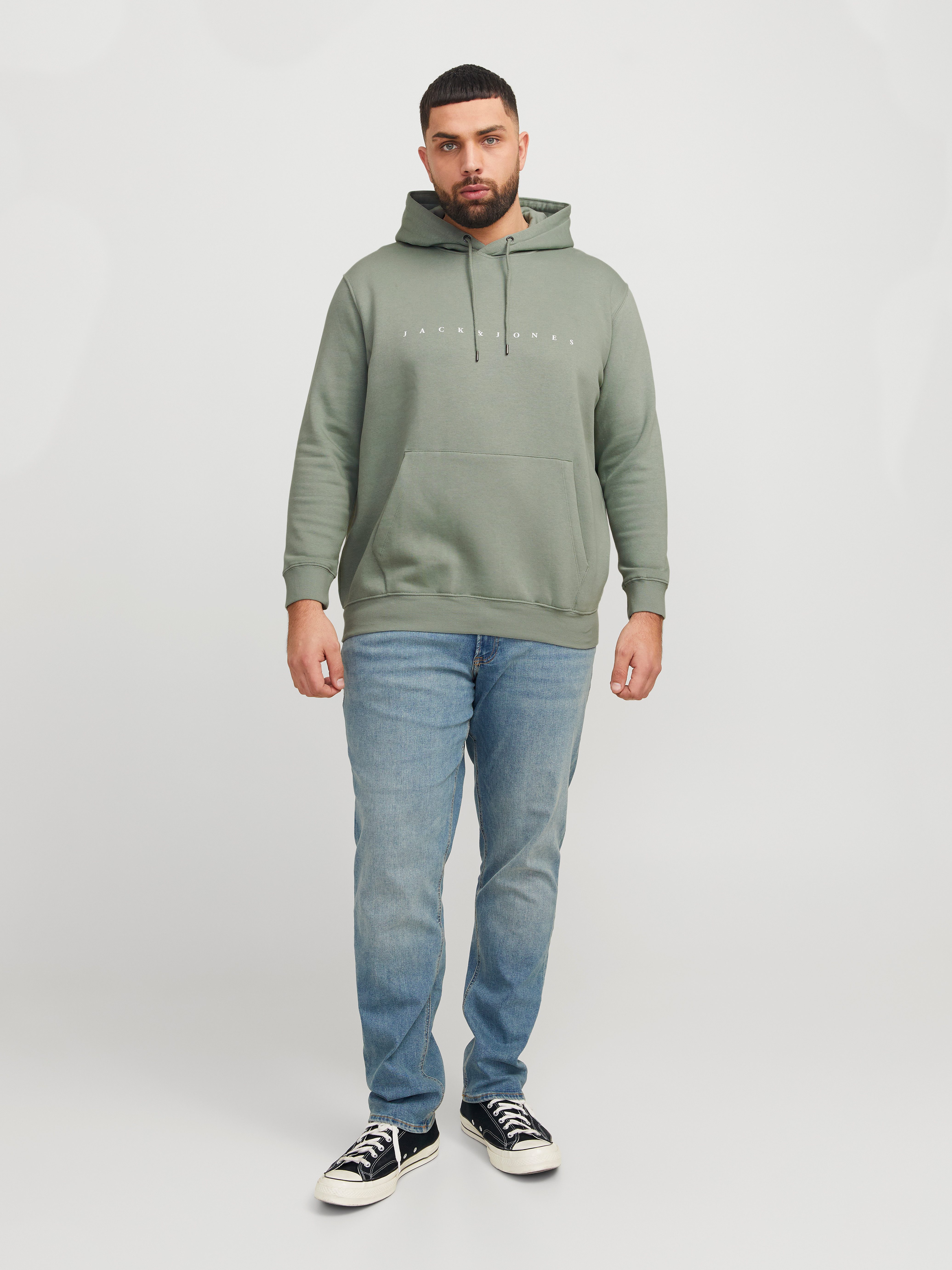 Jack & Jones PlusSize Hoodie JJESTAR JJ SWEAT HOOD NOOS PLS