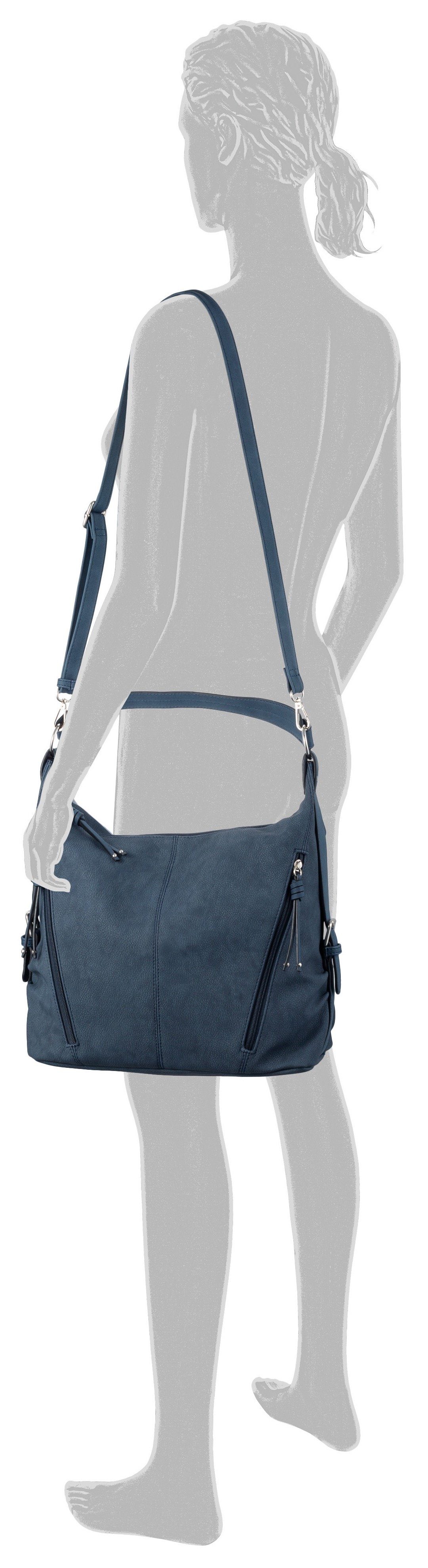 Tom Tailor Hobo-tas CAIA Hobo bag In een eenvoudige look