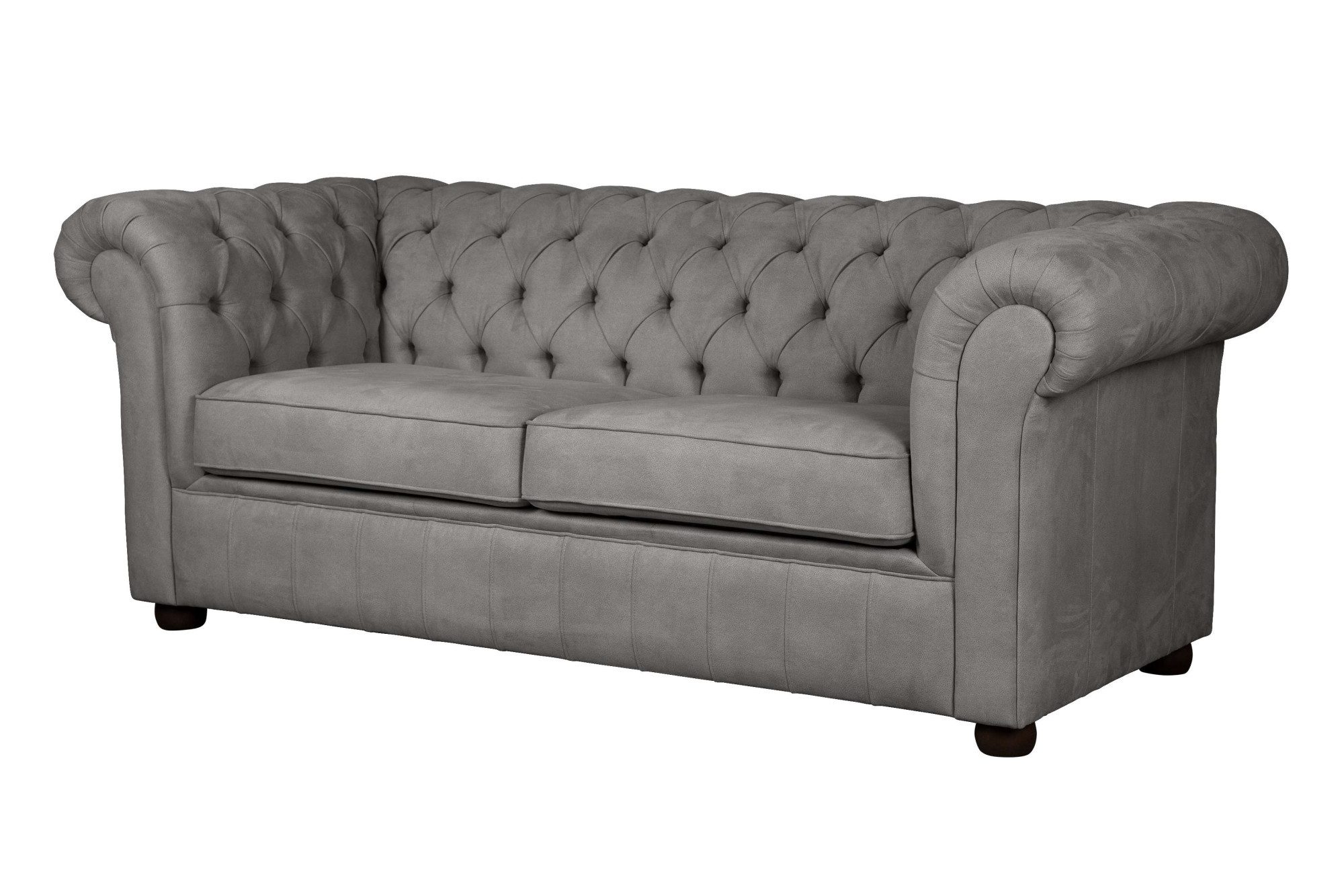 Home affaire 3-zitsbank CHARENTE, optionele slaapbank, Chesterfield-sofa, bedfunctie met edele knoopbevestiging en typische armleuningen, b/d/h 198/89/74 cm