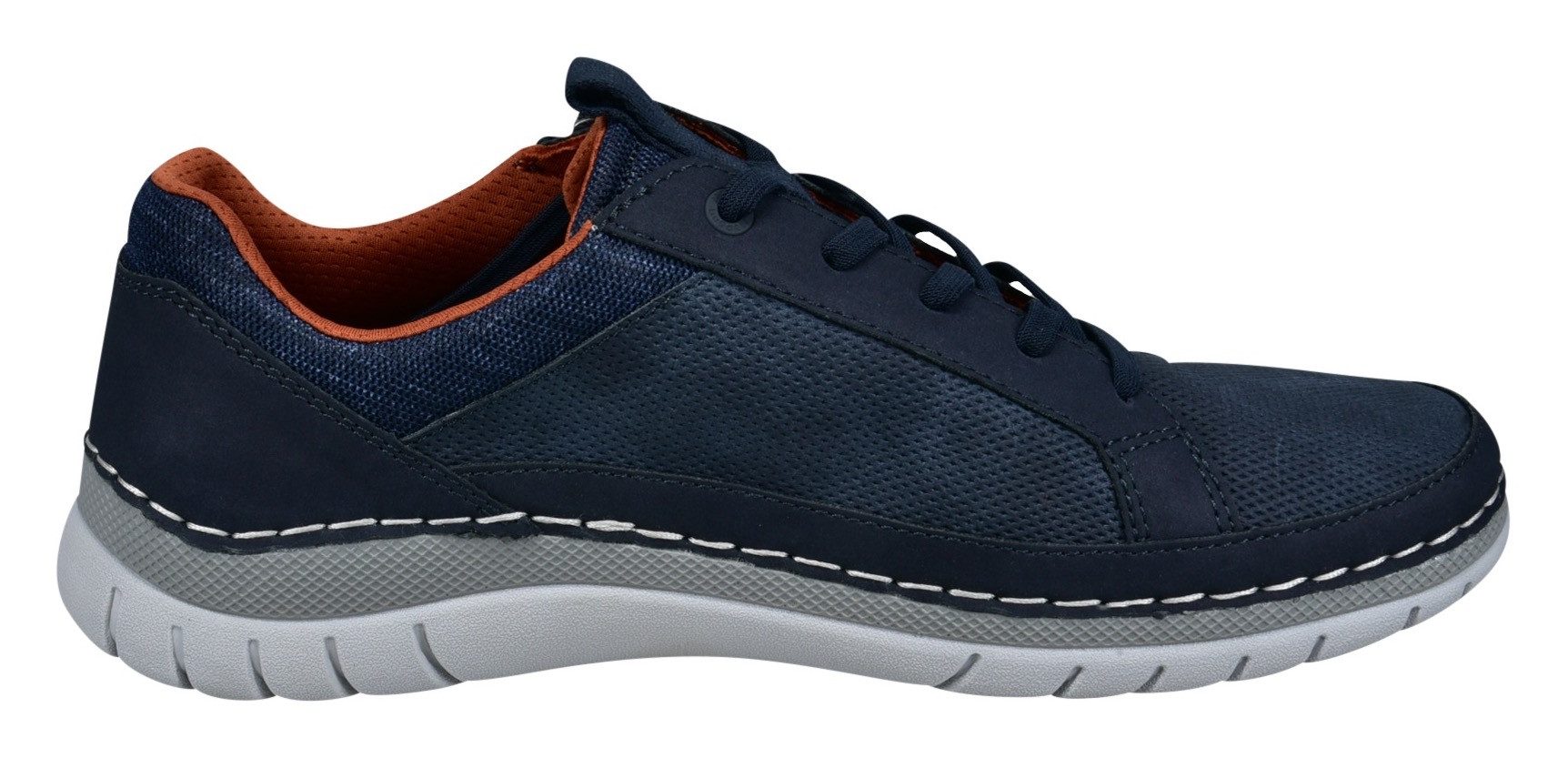Bugatti Slip-on sneakers , vrijetijdsschoen, halfschoen, slipper met contrast-raamnaad