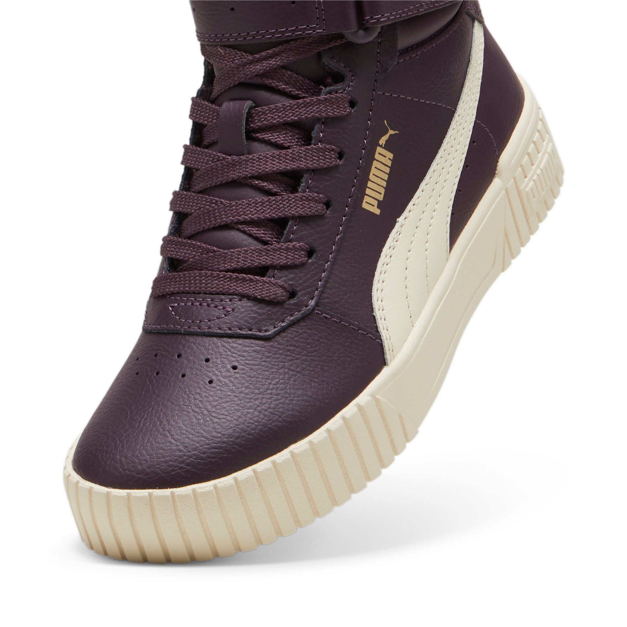 PUMA Winterlaarzen Carina 2.0 Mid WTR Jr met klittenbandsluiting voor jongeren