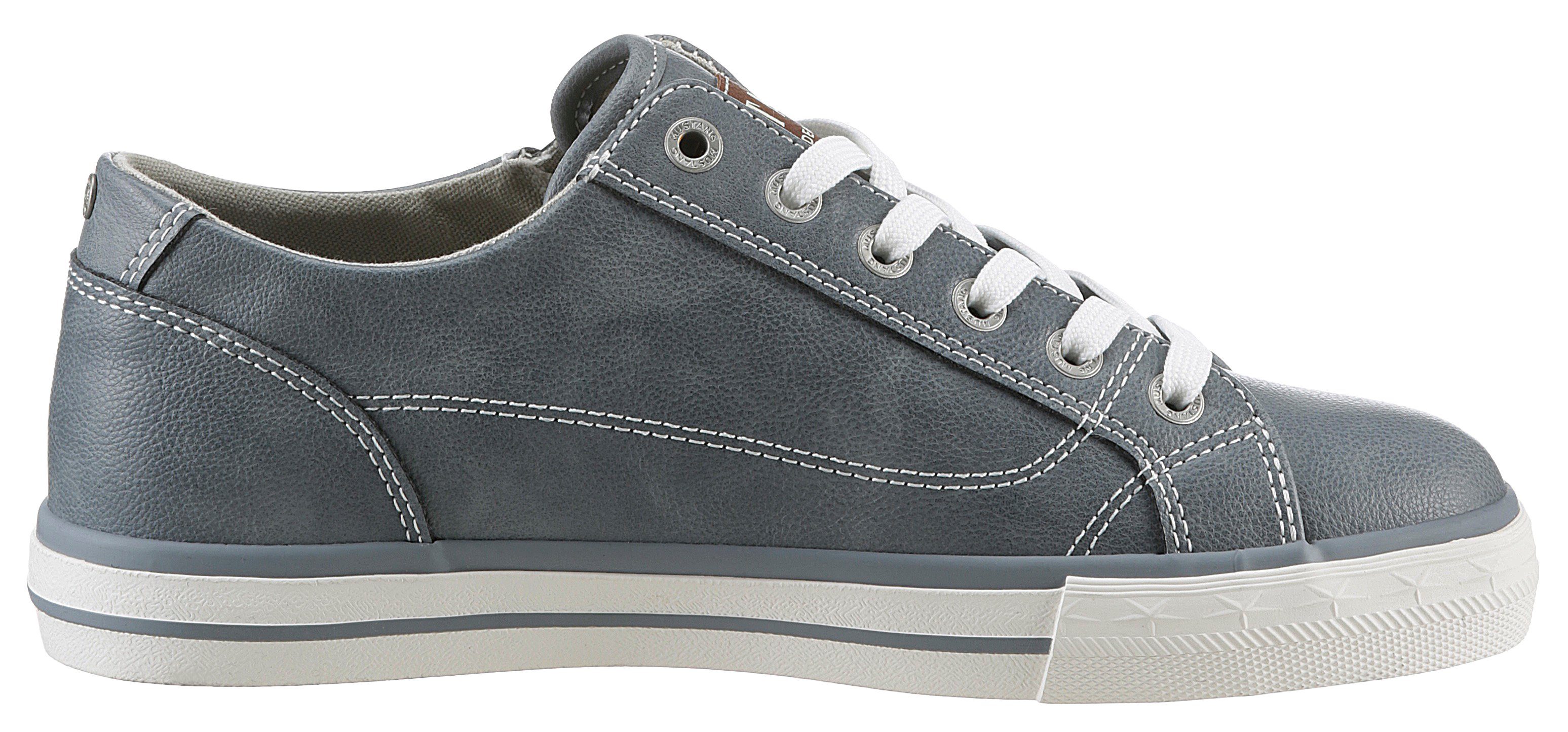 Mustang Shoes Sneakers met rits, vrijetijdsschoen, lage schoen, veterschoen
