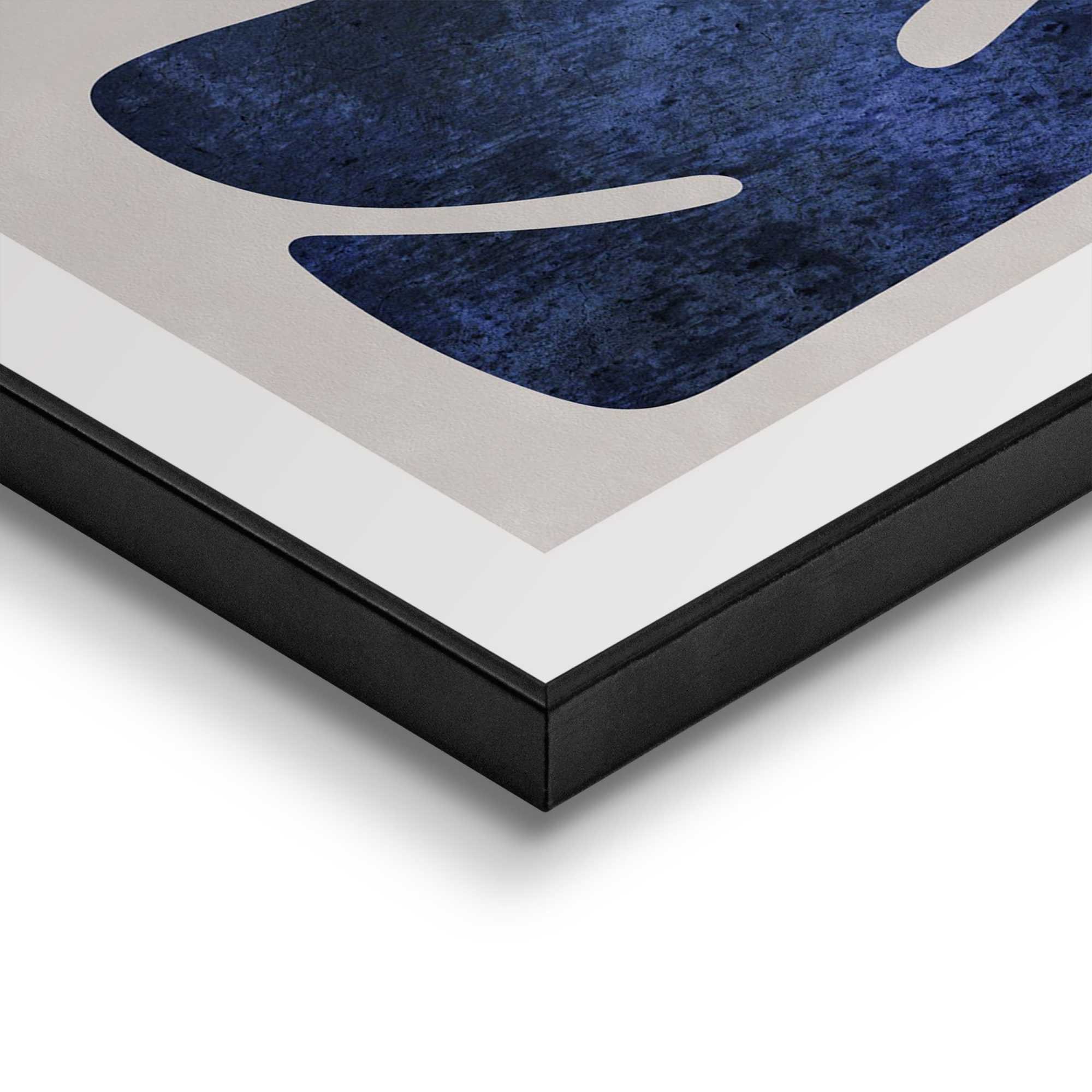 Reinders! Artprint met lijst Resemblance Blue