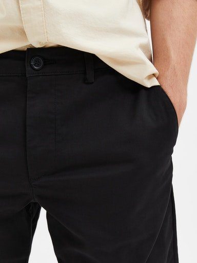 SELECTED HOMME Stoffen broek SLH196-STRAIGHT-NEW MILES FLEX PANT NOOS