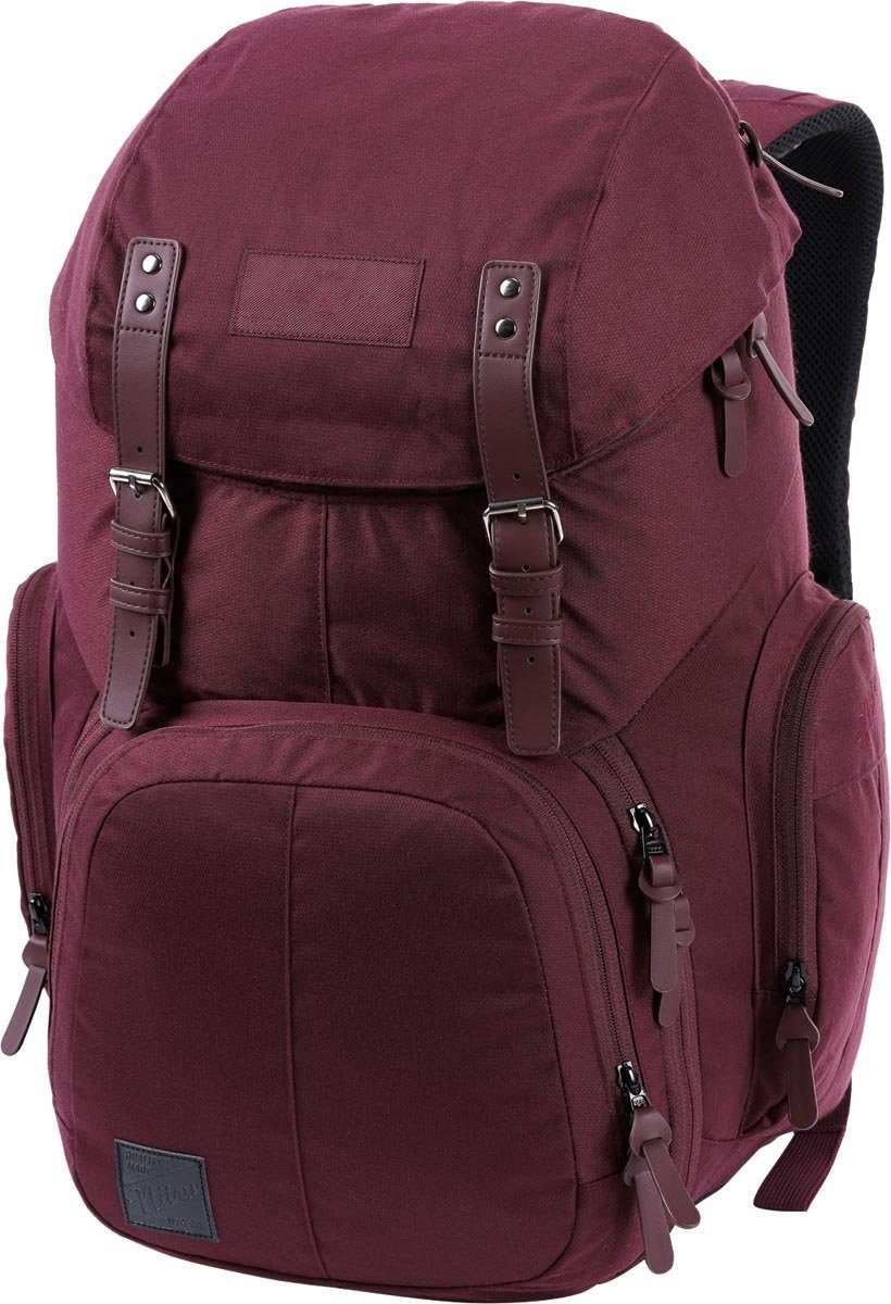NITRO Laptoprugzak Weekendtas Reiserugzak met laptopvak, schoolrugzak, wanderrugzak unisex aktetassen & laptoptassen rood