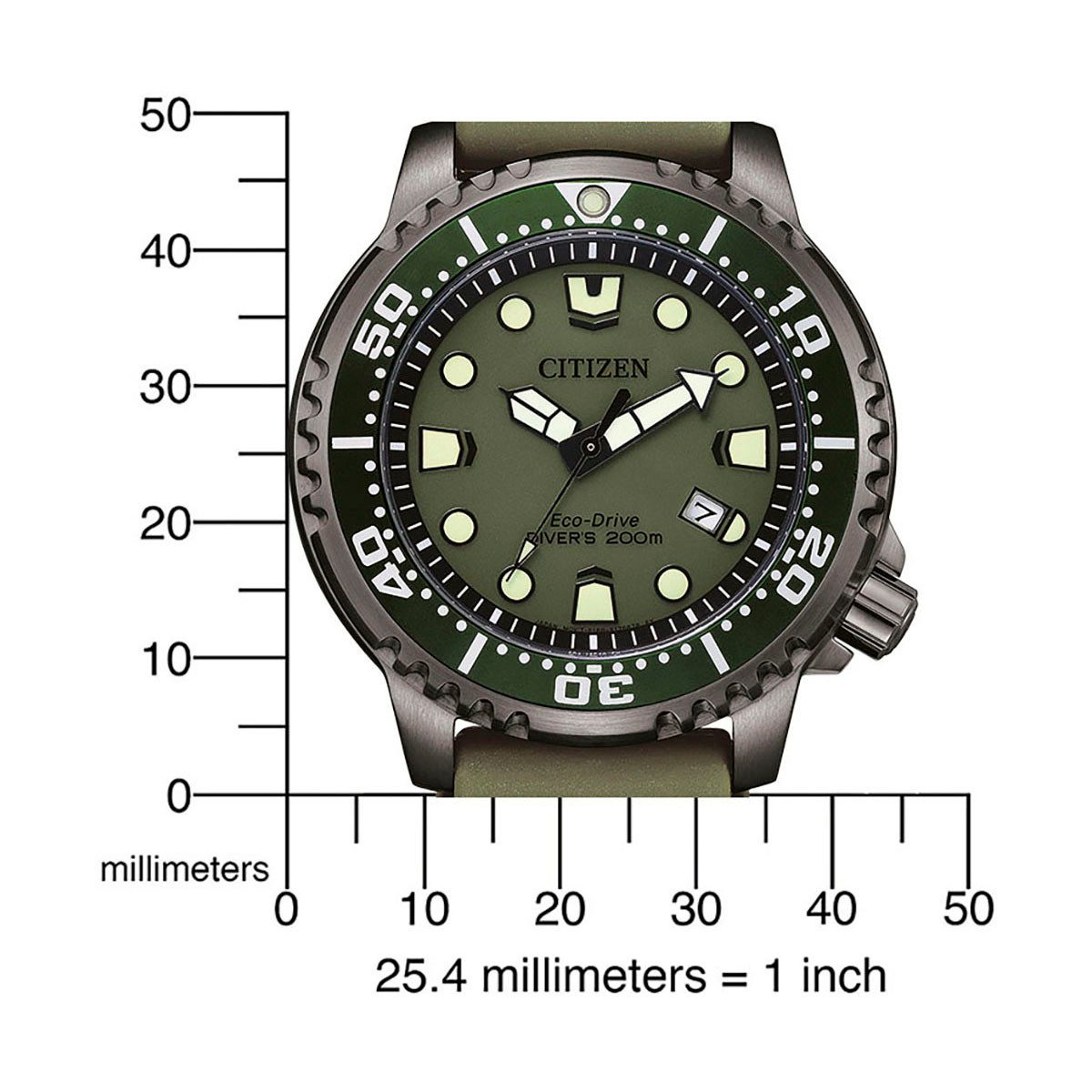 Citizen Duikhorloge Promaster Eco-Drive Diver Polshorloge, herenhorloge, dameshorloge, solar, tot 20 bar waterdicht