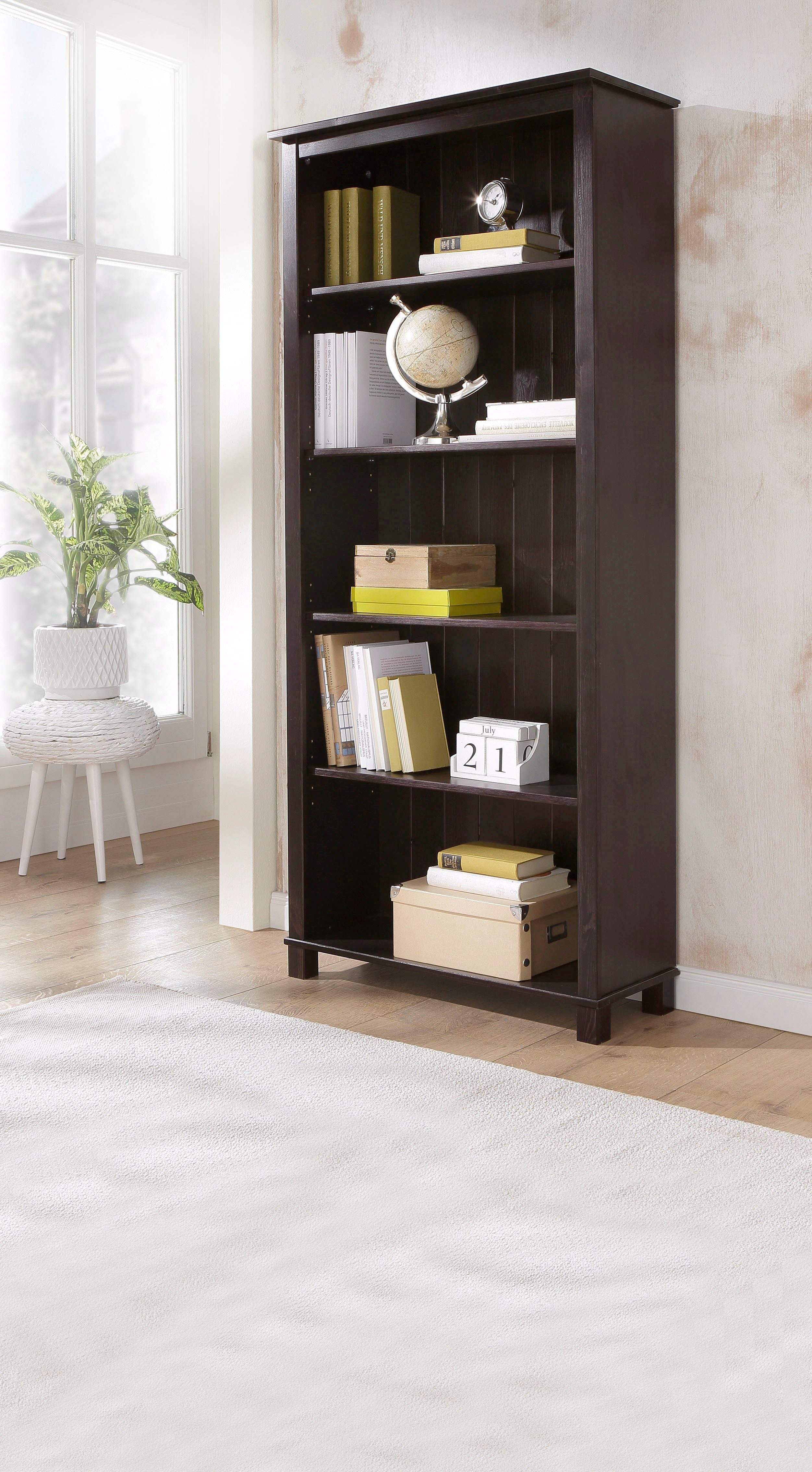 Home affaire Rek Pivo van mooi massief grenenhout, hoogte 171 cm