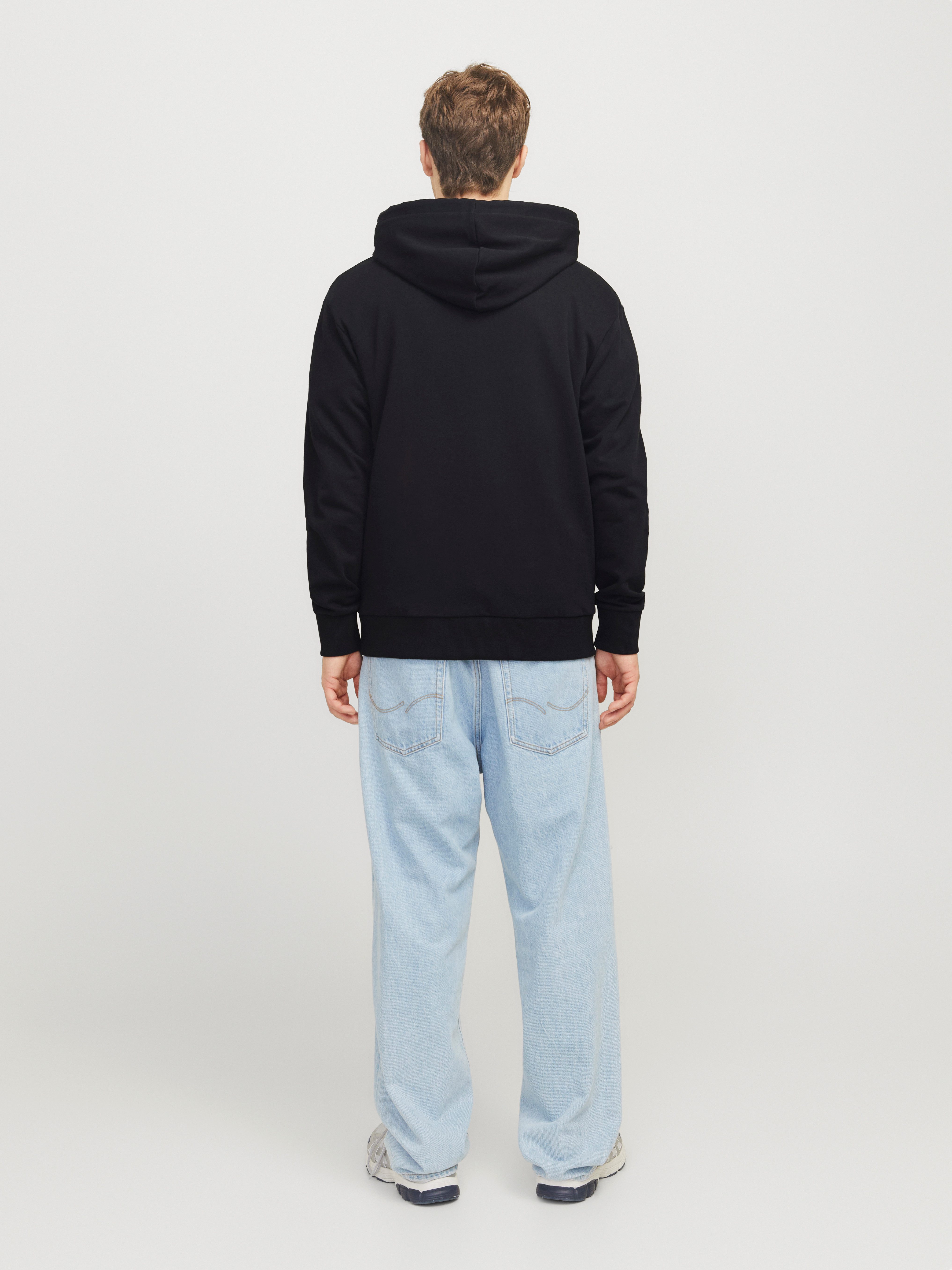 Jack & Jones Hoodie JJEBRYAN CORP LOGO SWEAT HOOD NOOS