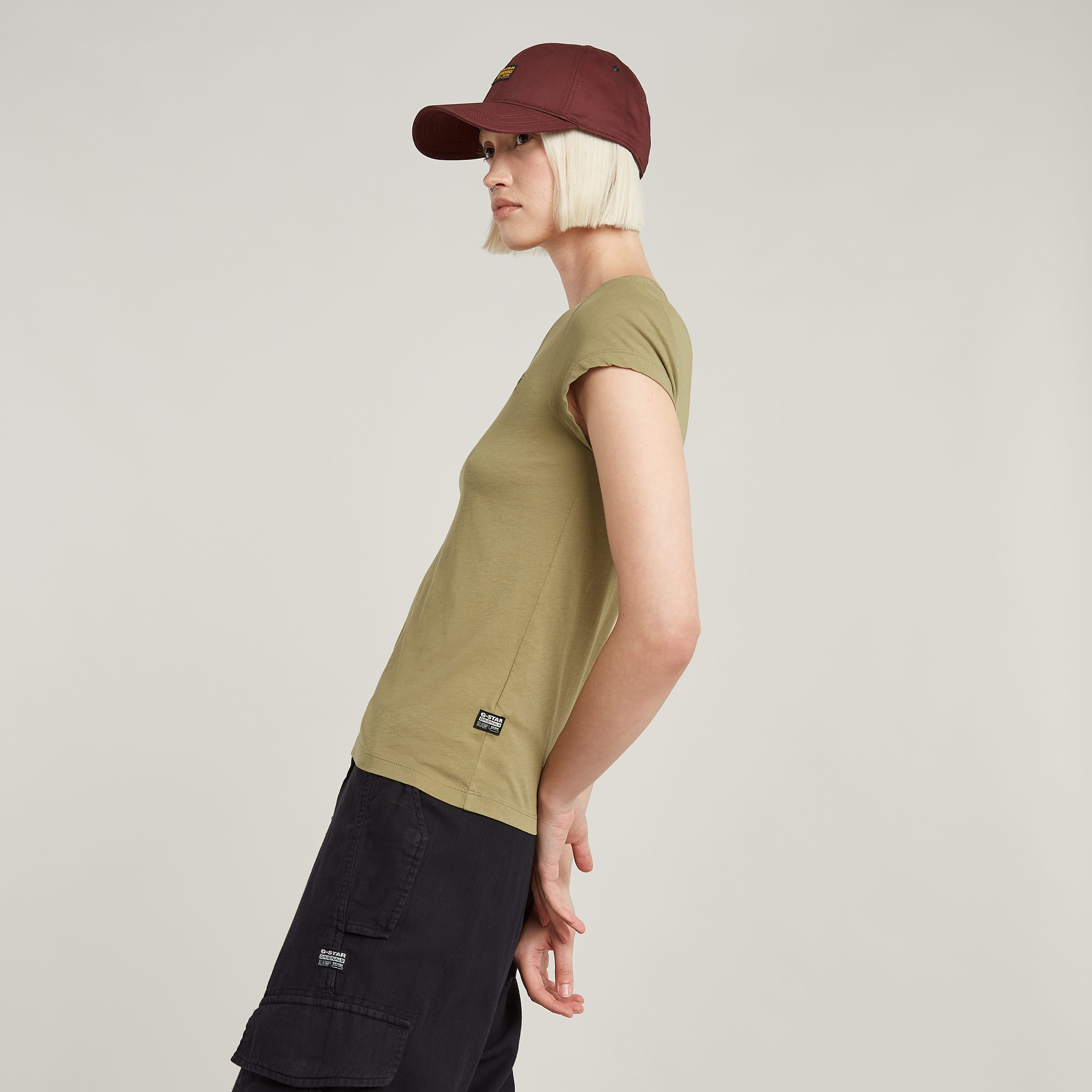 G-Star RAW Shirt met V-hals Eyben
