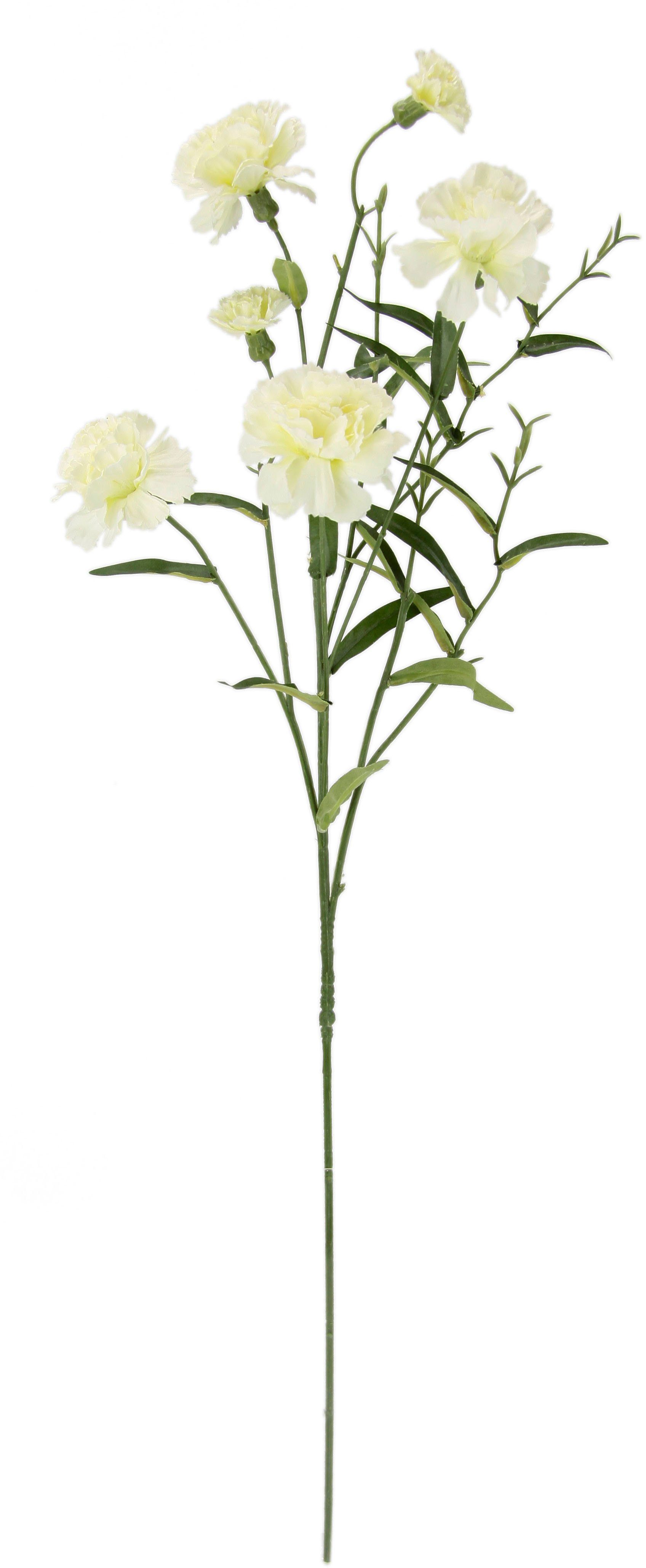 I.GE.A. Kunstbloem Anjer set van 4 kunstbloemen, snijbloemen (4 stuks)