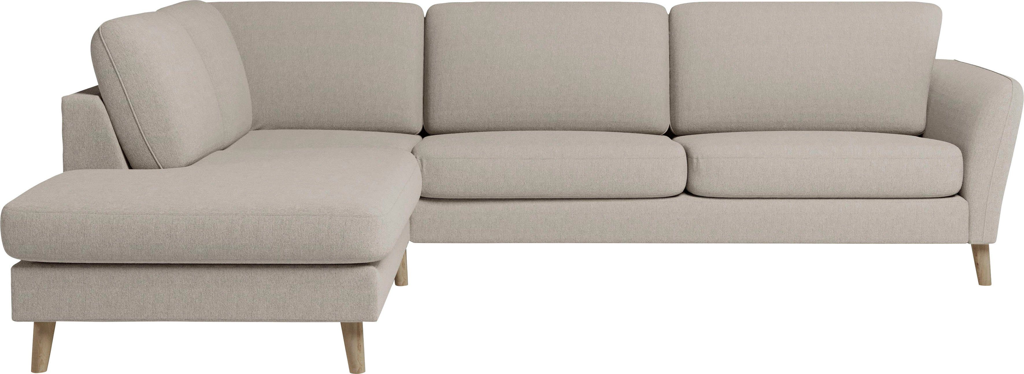 Home affaire Hoekbank MARSEILLE 278/202 cm, L-vorm, ottoman rechts/links, verschillende bekledingen
