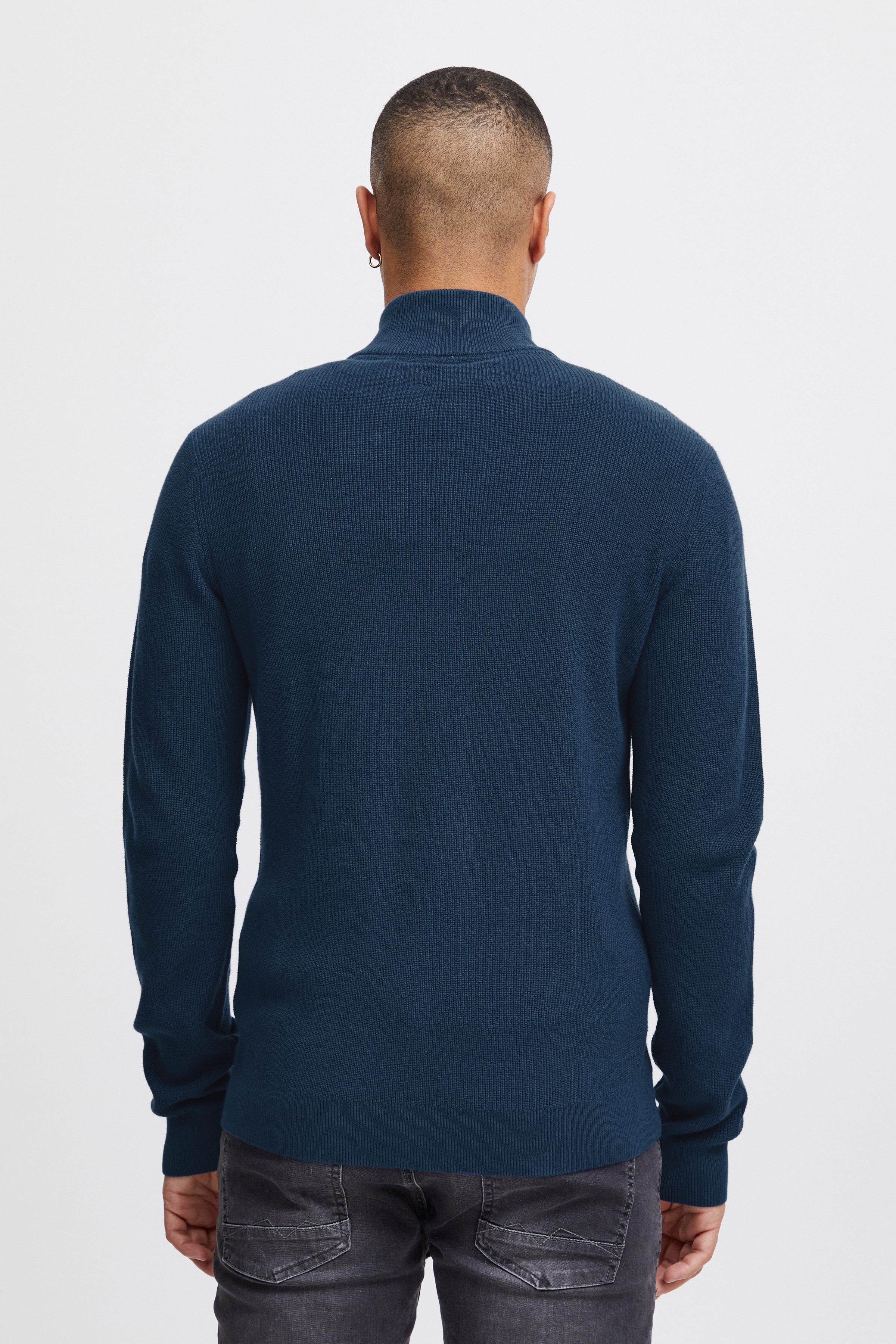 Blend Trui met staande kraag BHCodford zipthrough