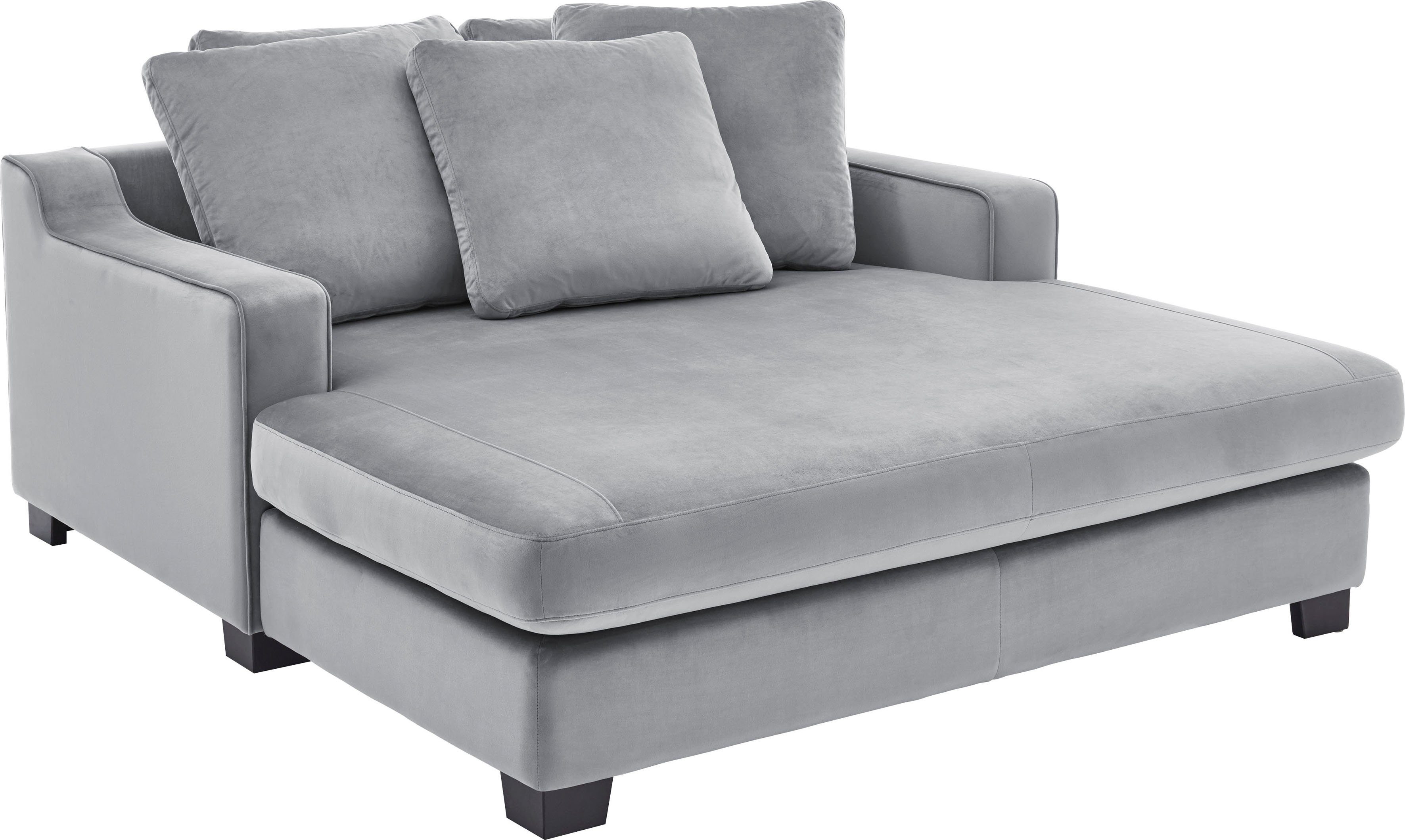 ATLANTIC home collection XXL-fauteuil Nobel Megafauteuil, loveseat, inclusief 5 rugkussens, vrij plaatsbaar