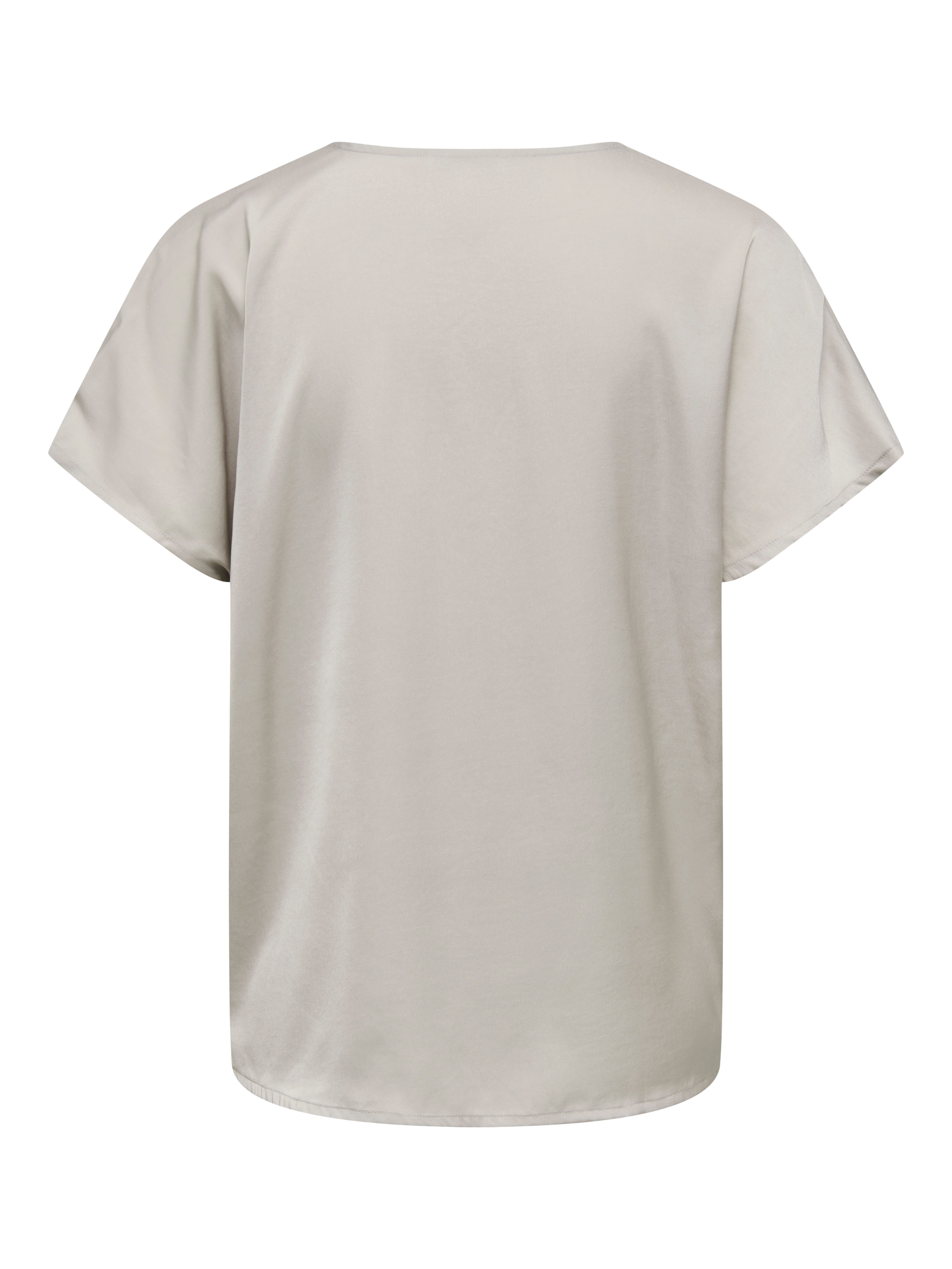 Only Shirt met V-hals ONLLUCY LIFE SS V-NECK TOP WVN