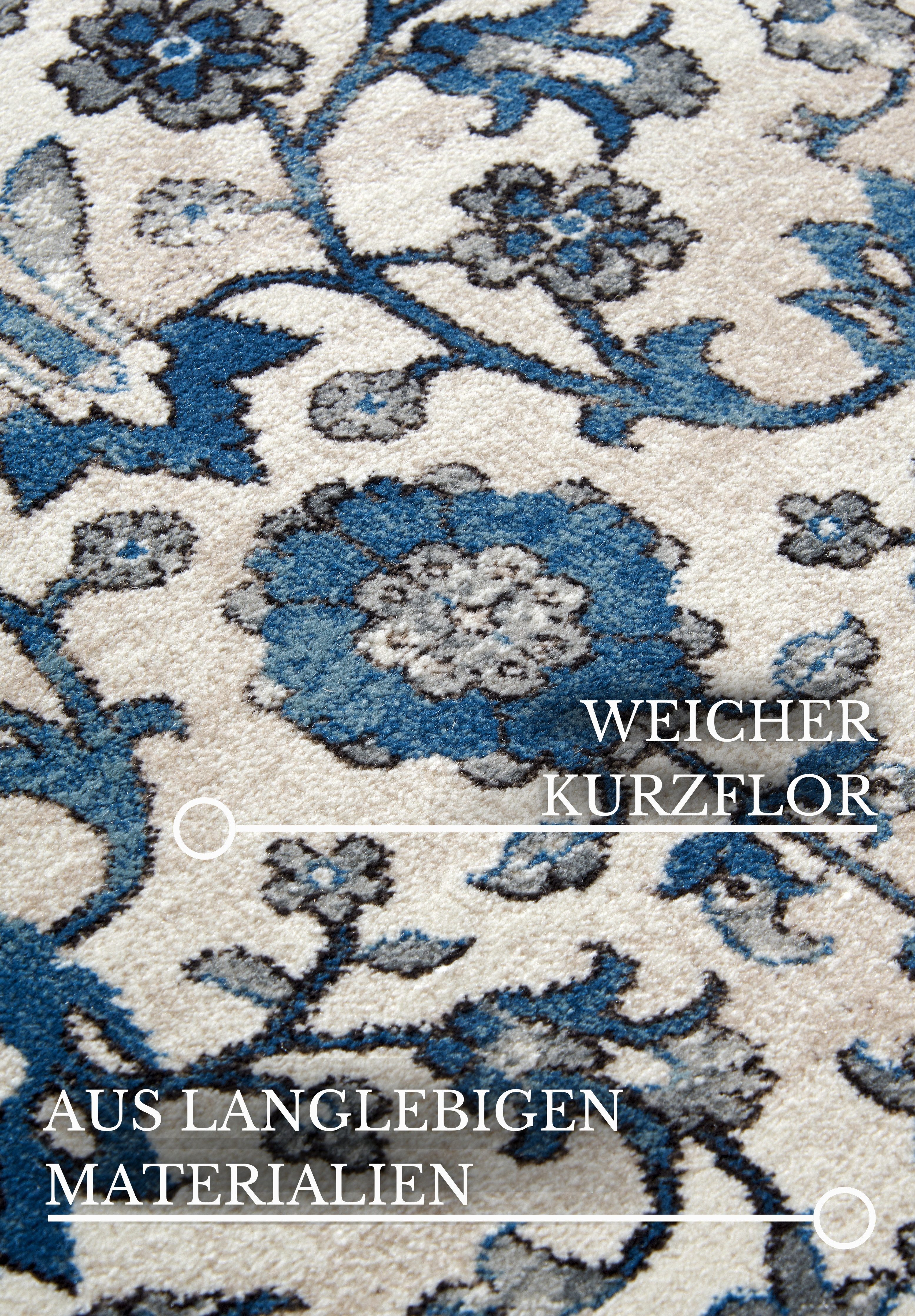 Villeroy & Boch Vloerkleed Ernest Loper, oosters, woonkamer, slaapkamer, klassiek, kortpolig