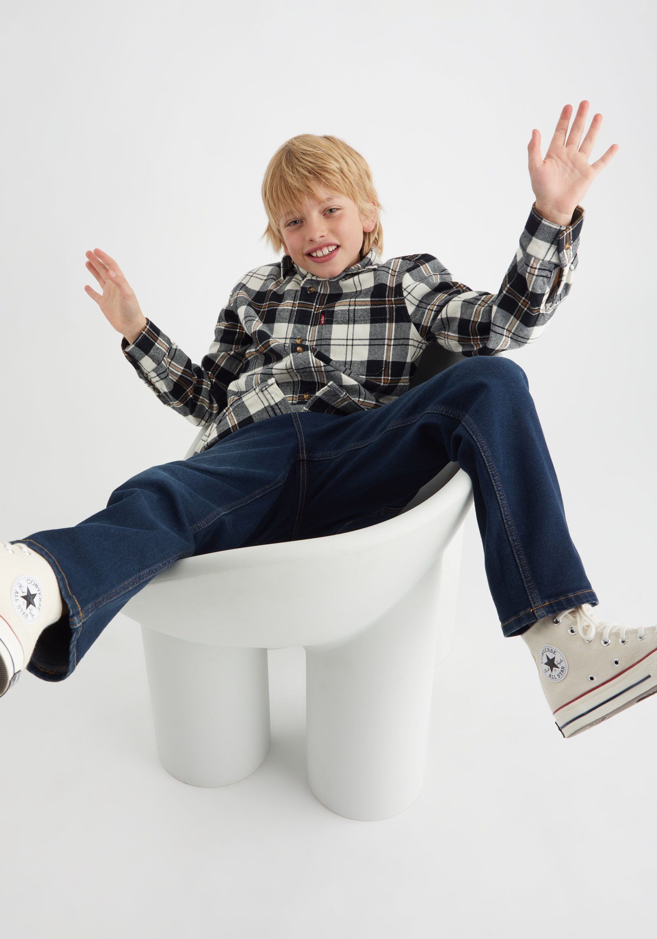 Levi's Kidswear Flanellen overhemd for boys