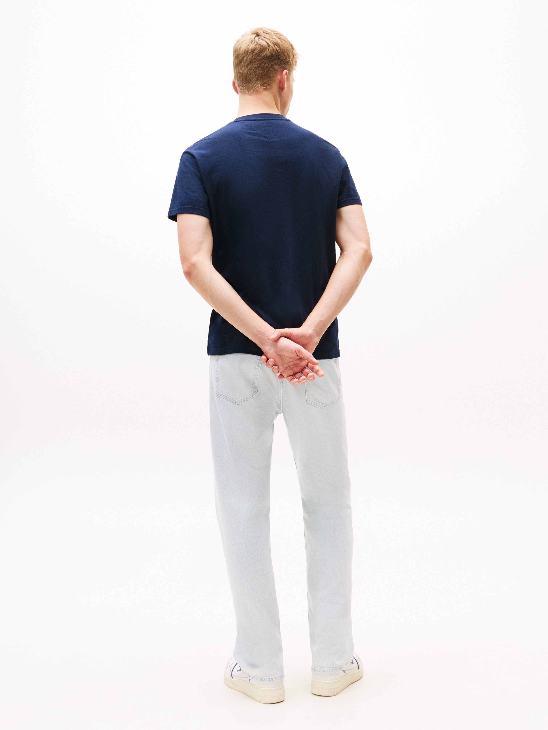 TOMMY JEANS T-shirt TJM REG FLAG LINEAR SS TEE EXT