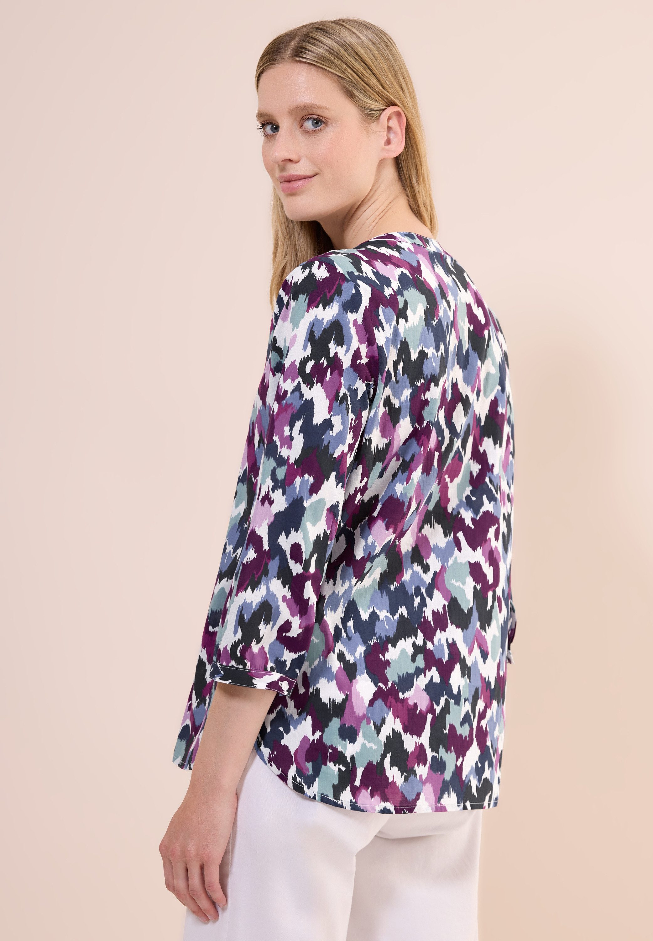 Cecil Gedessineerde blouse