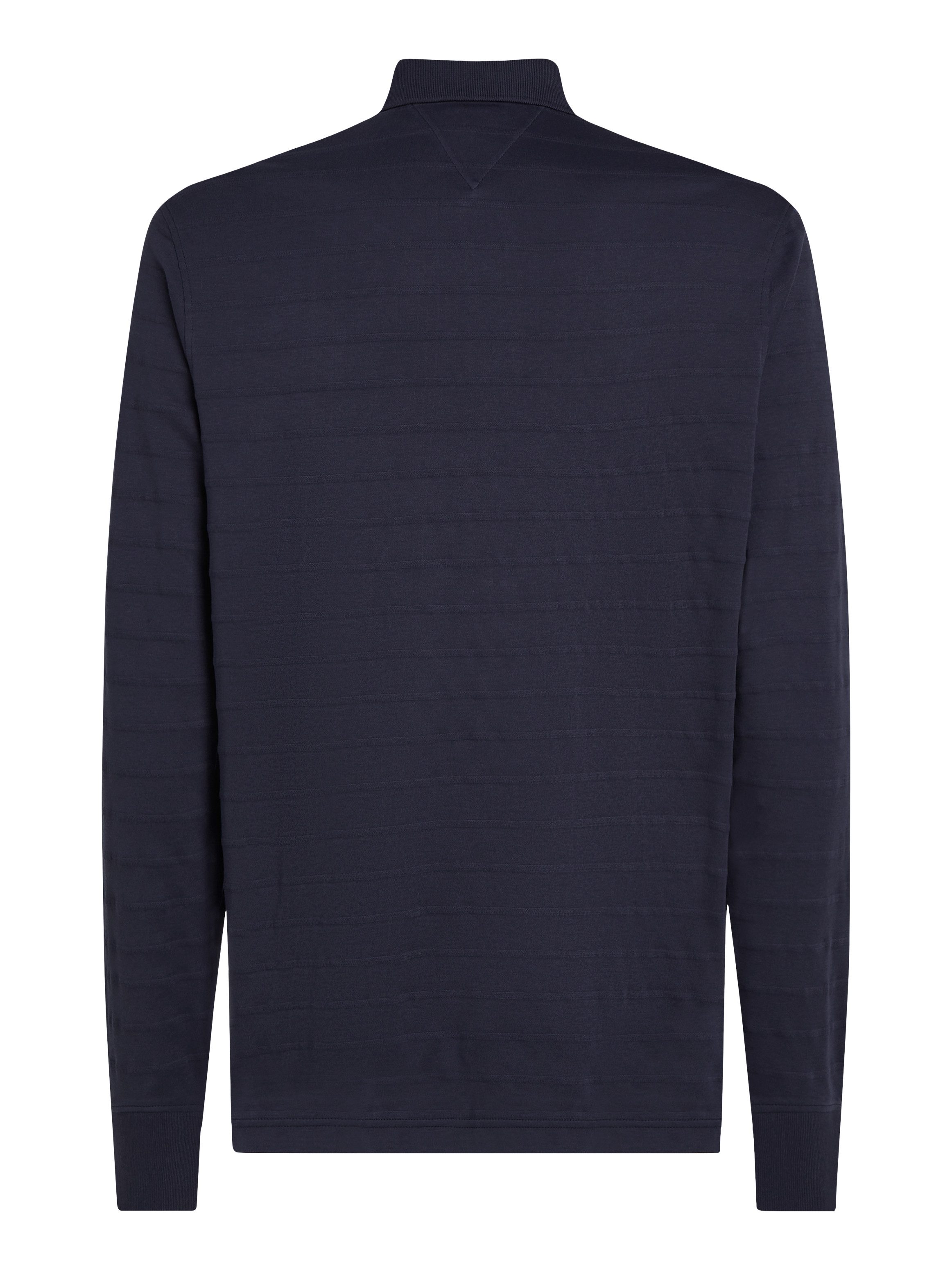Tommy Hilfiger Poloshirt met lange mouwen MERC JACQUARD STRIPE LS REG POLO