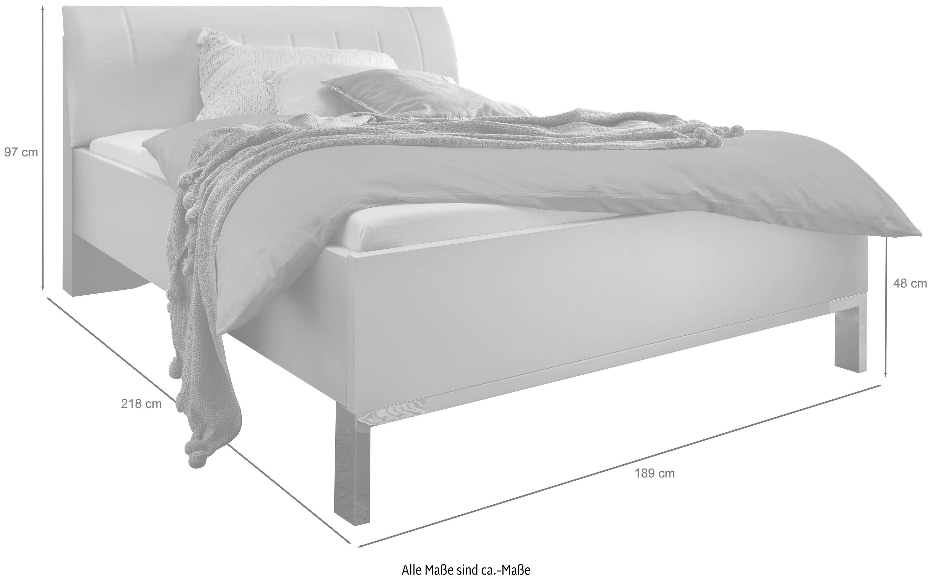 WIEMANN Futonbed Quito viervoudig verstelbare lighoogte