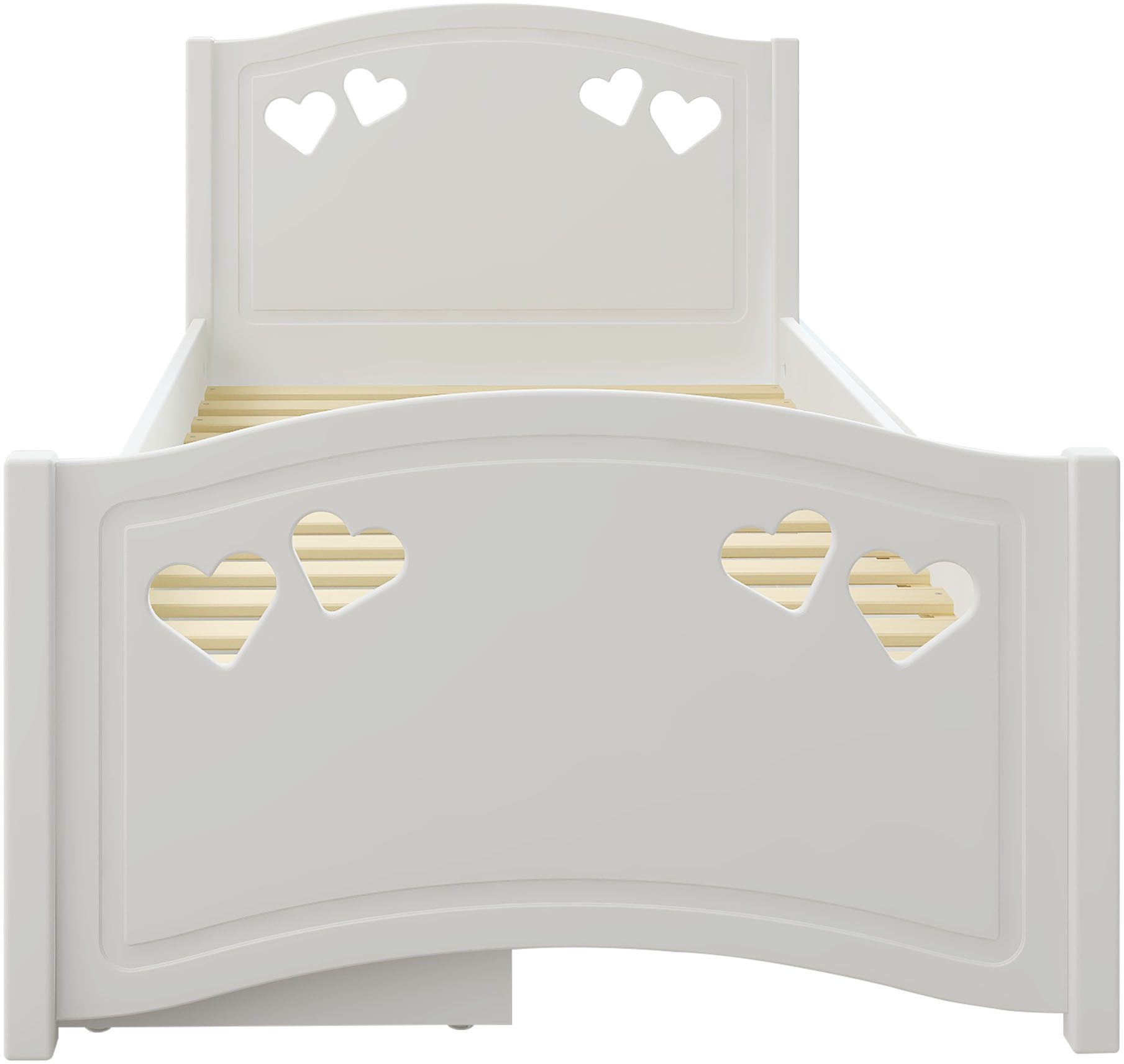 Lüttenhütt Kinderbed Beeke, OTTO's Choice, kinderbed, met matras + lade FSC®-gecertificeerd, veel opbergruimte, tot 100 KG belastbaar (4-delig)