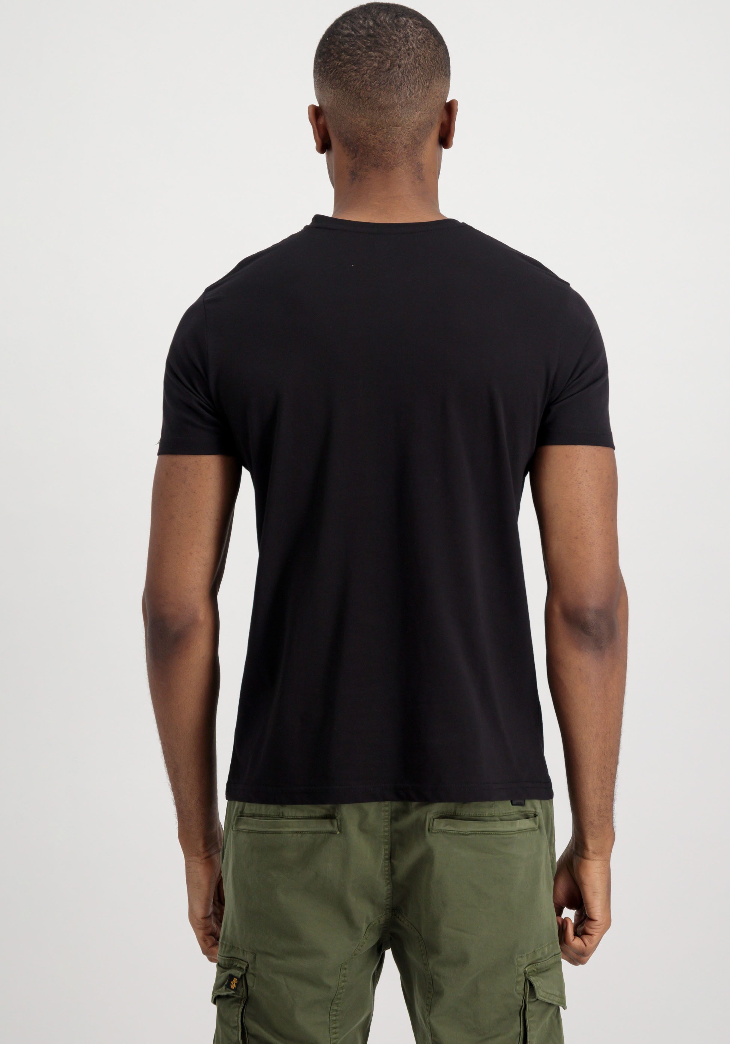 Alpha Industries Shirt met ronde hals Basic T 2 Pack (set 2-delig)