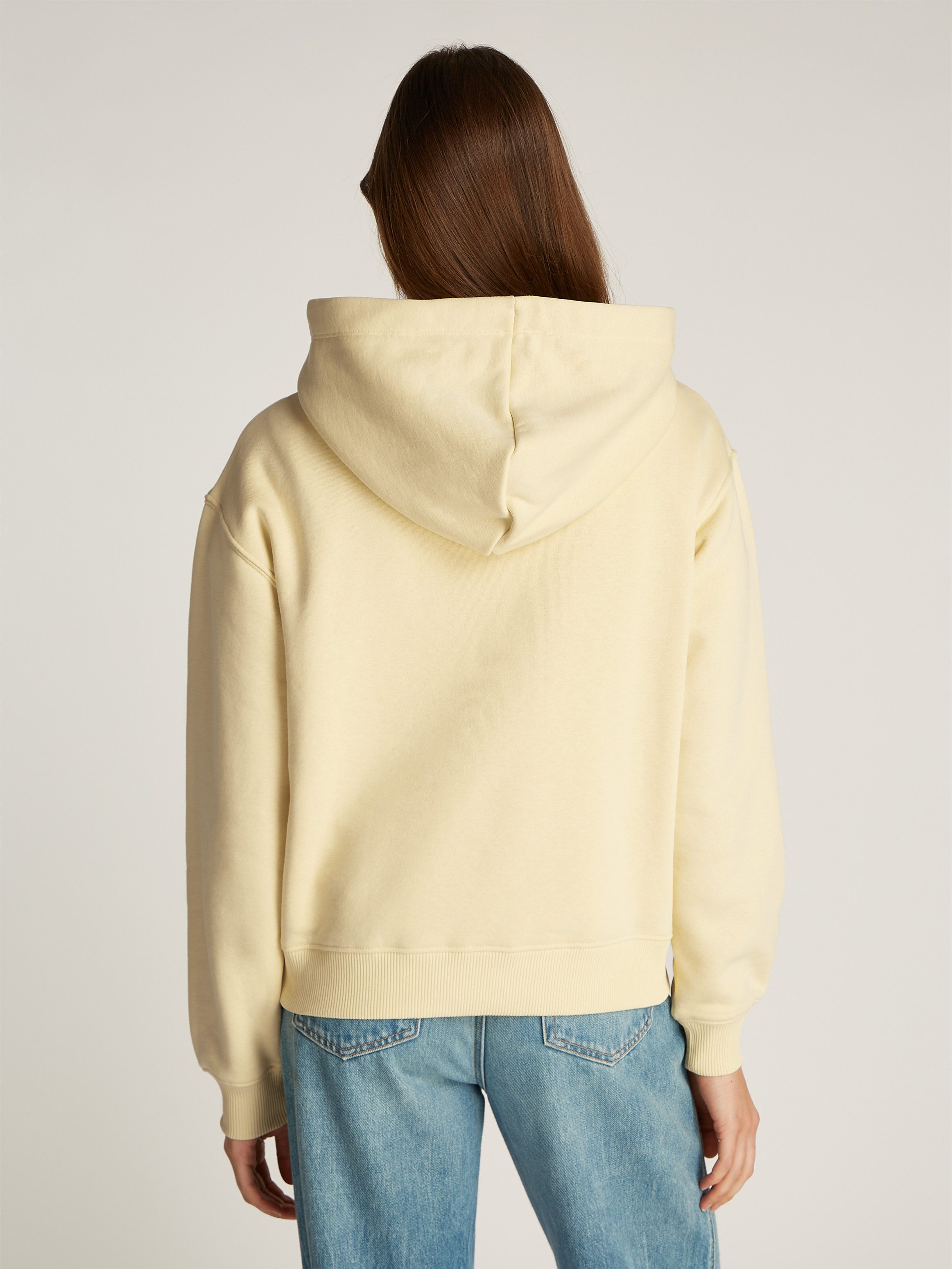 Tommy Hilfiger Hoodie MDRN REG CORP LOGO HOODIE met geborduurd logo-opschrift