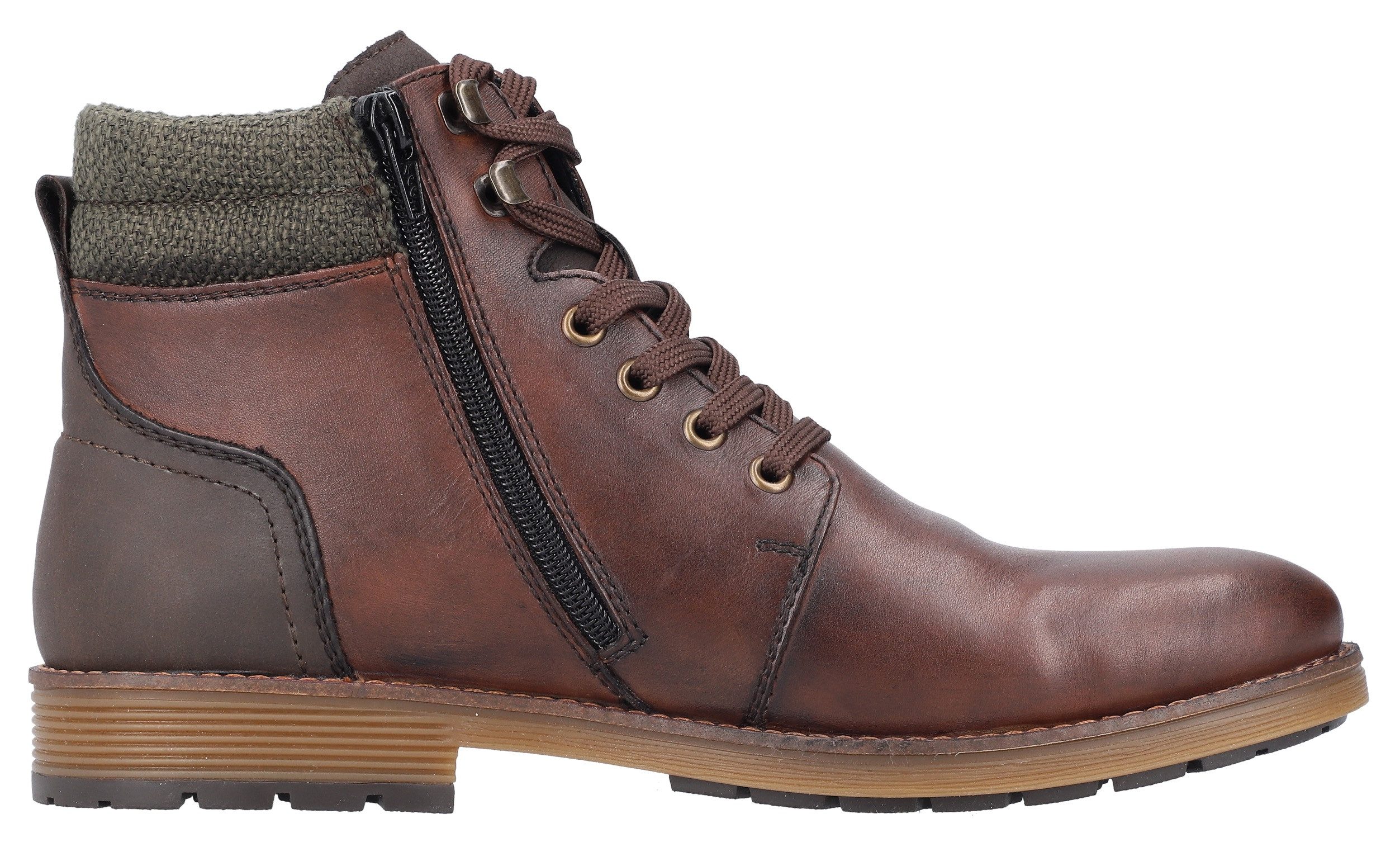 Rieker Winterlaarsjes veterschoenen, enkellaars, laarzen met riekertex-membraan, smalle vorm