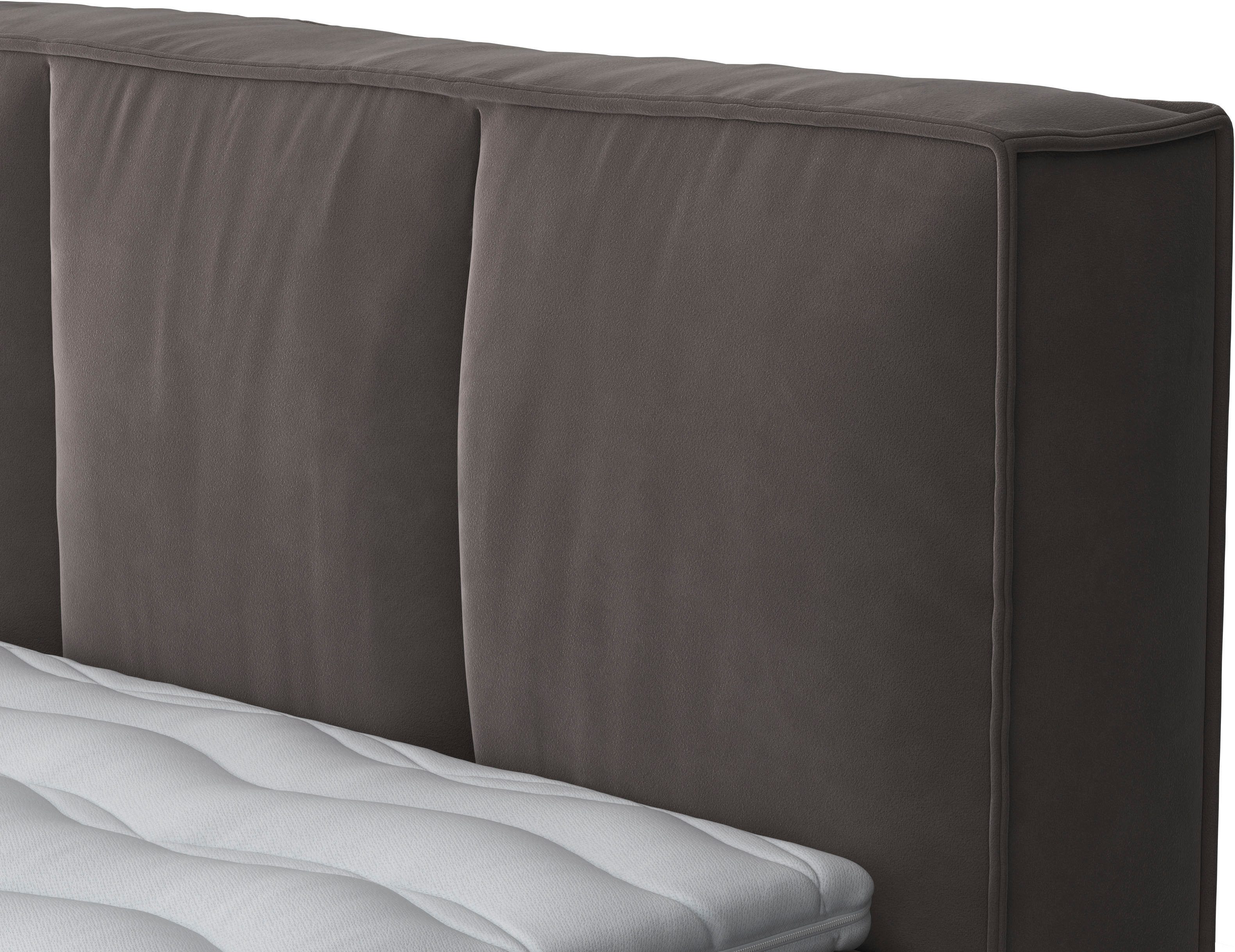 LeGer Home by Lena Gercke Boxspring Addyson Boxbed incl. topmatras, 2 matrassen, hardheden H2, H3 en H4 naar keuze