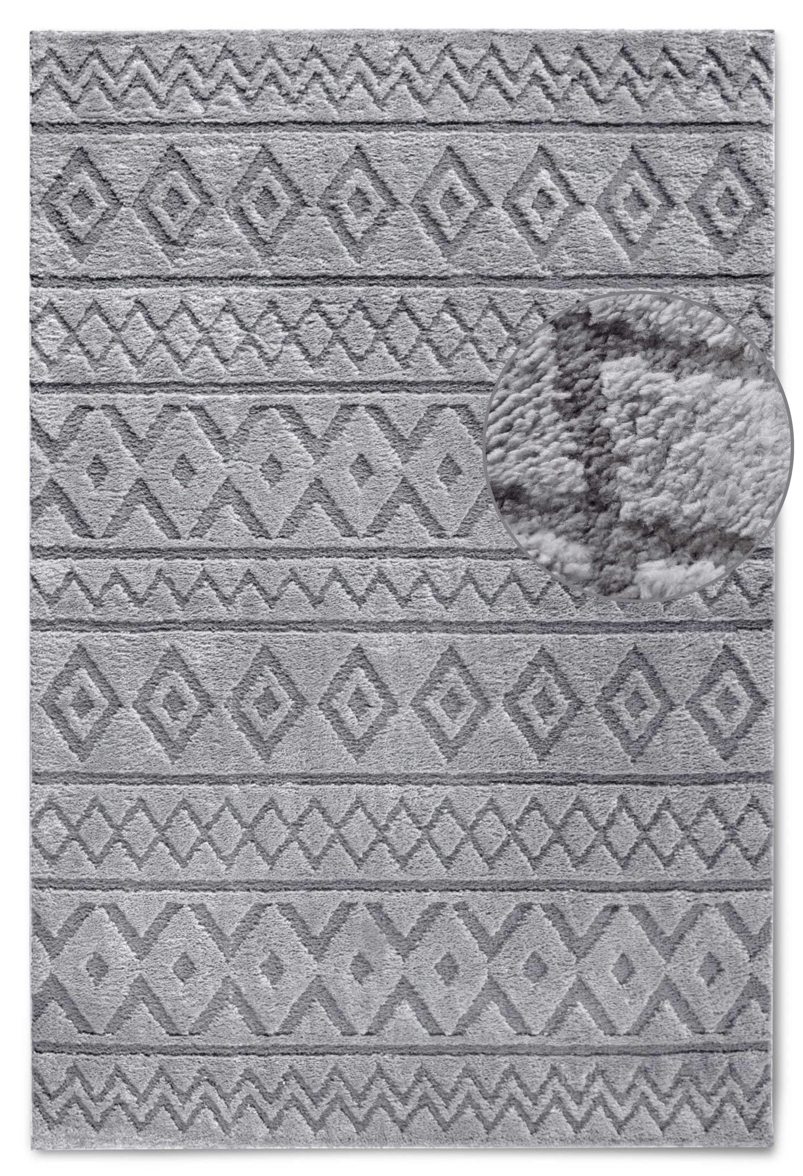 ELLE DECORATION Design-vloerkleed Itinerance Hoogpolig, shaggy, loper, zacht, langpolig, modern, hoog-laag effect