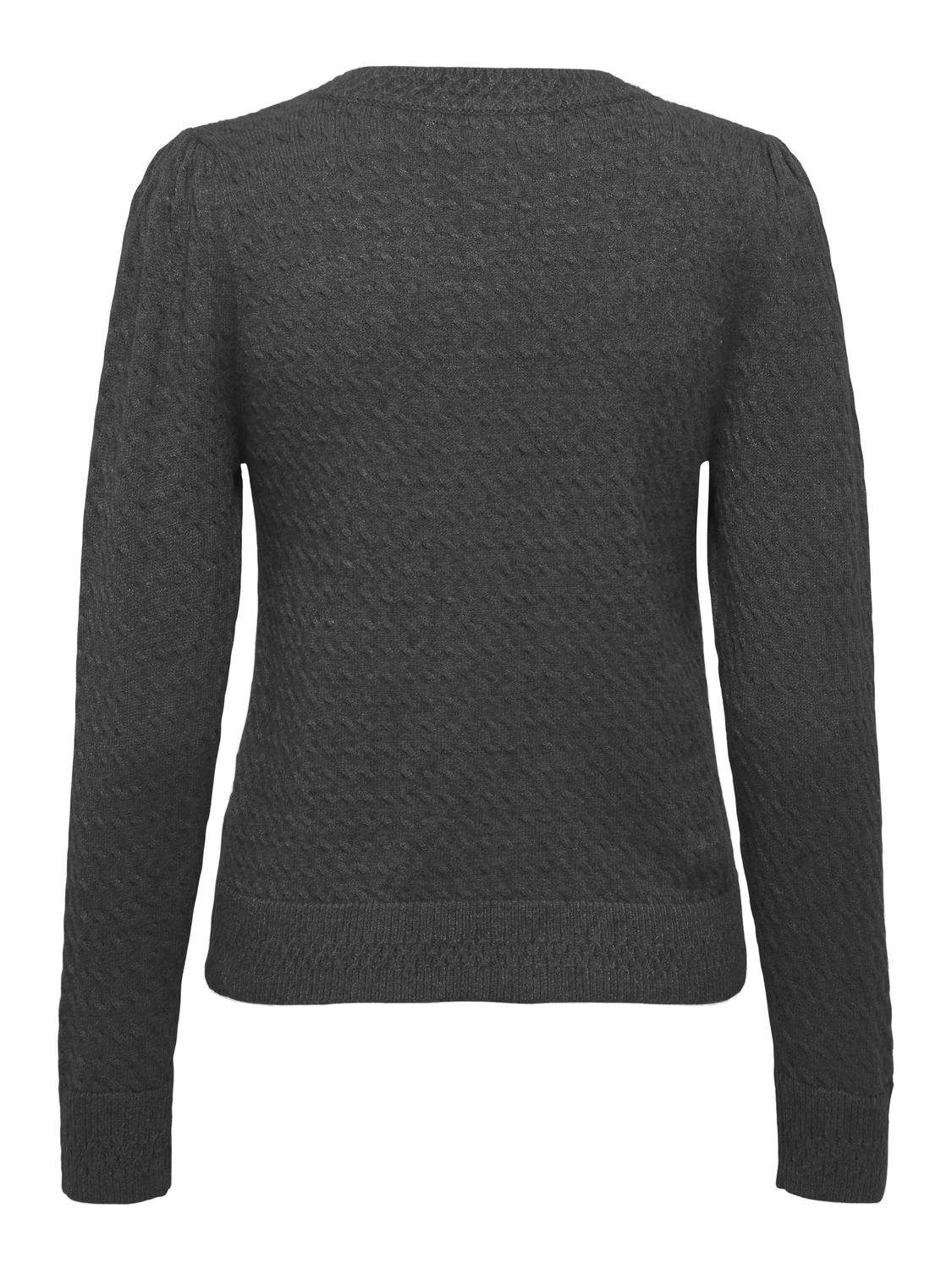 Only Trui met ronde hals ONLKATIA LS PUFF O-NECK CC KNT