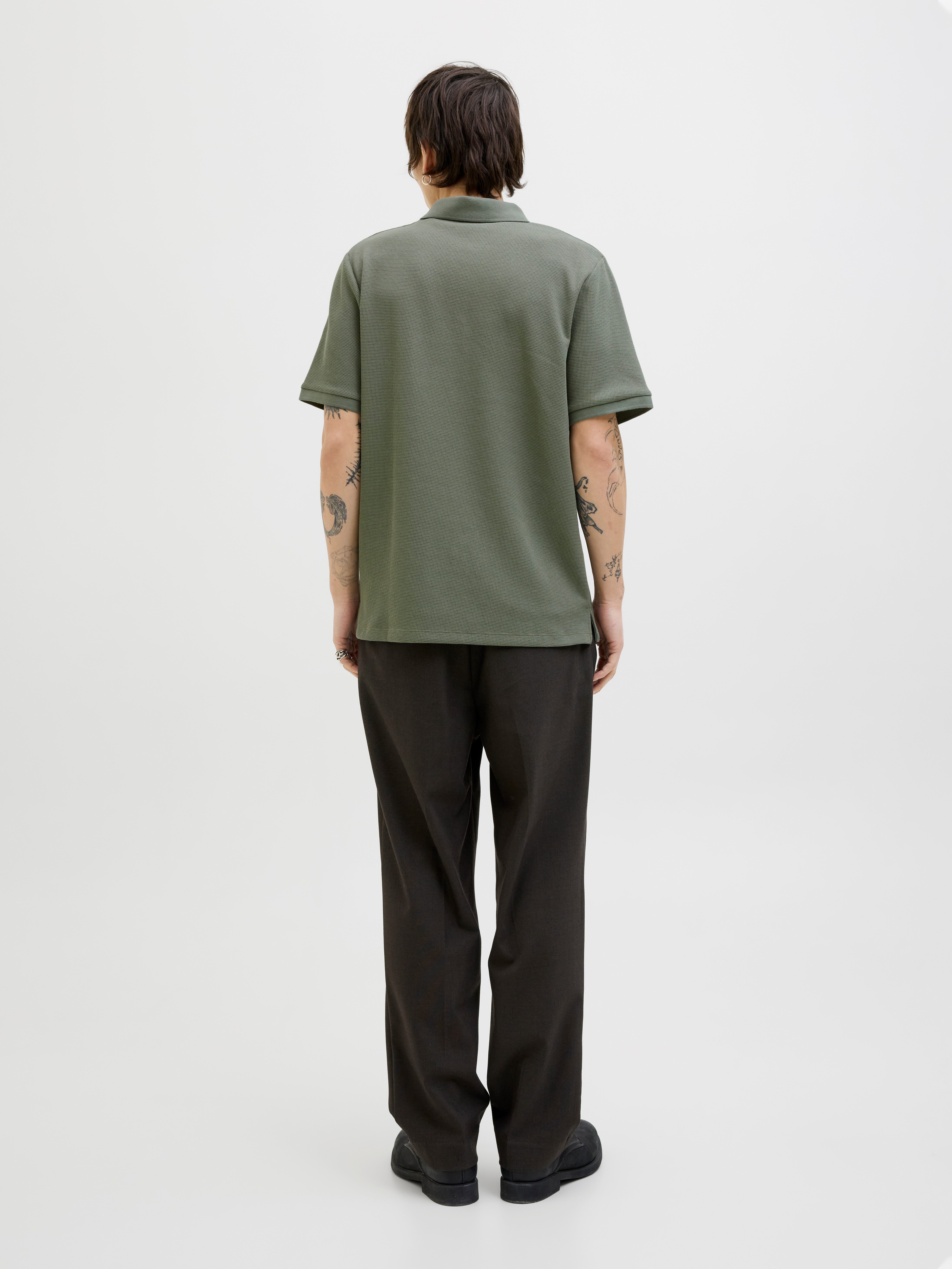 Jack & Jones Poloshirt JJEAUSTIN ZIP POLO SS NOOS