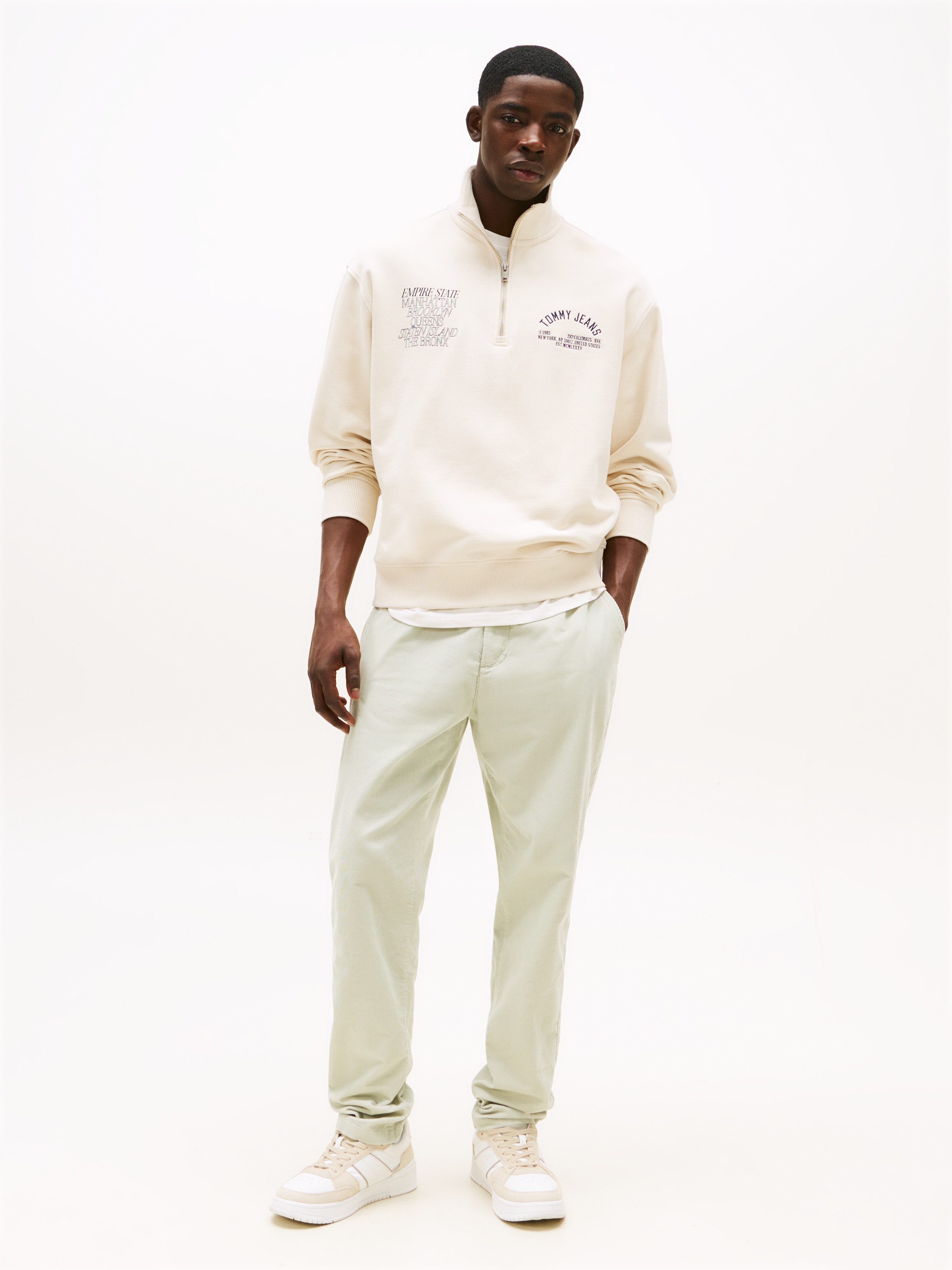 TOMMY JEANS Stoffen broek TJM ISAAC LIGHT CORD PANTS