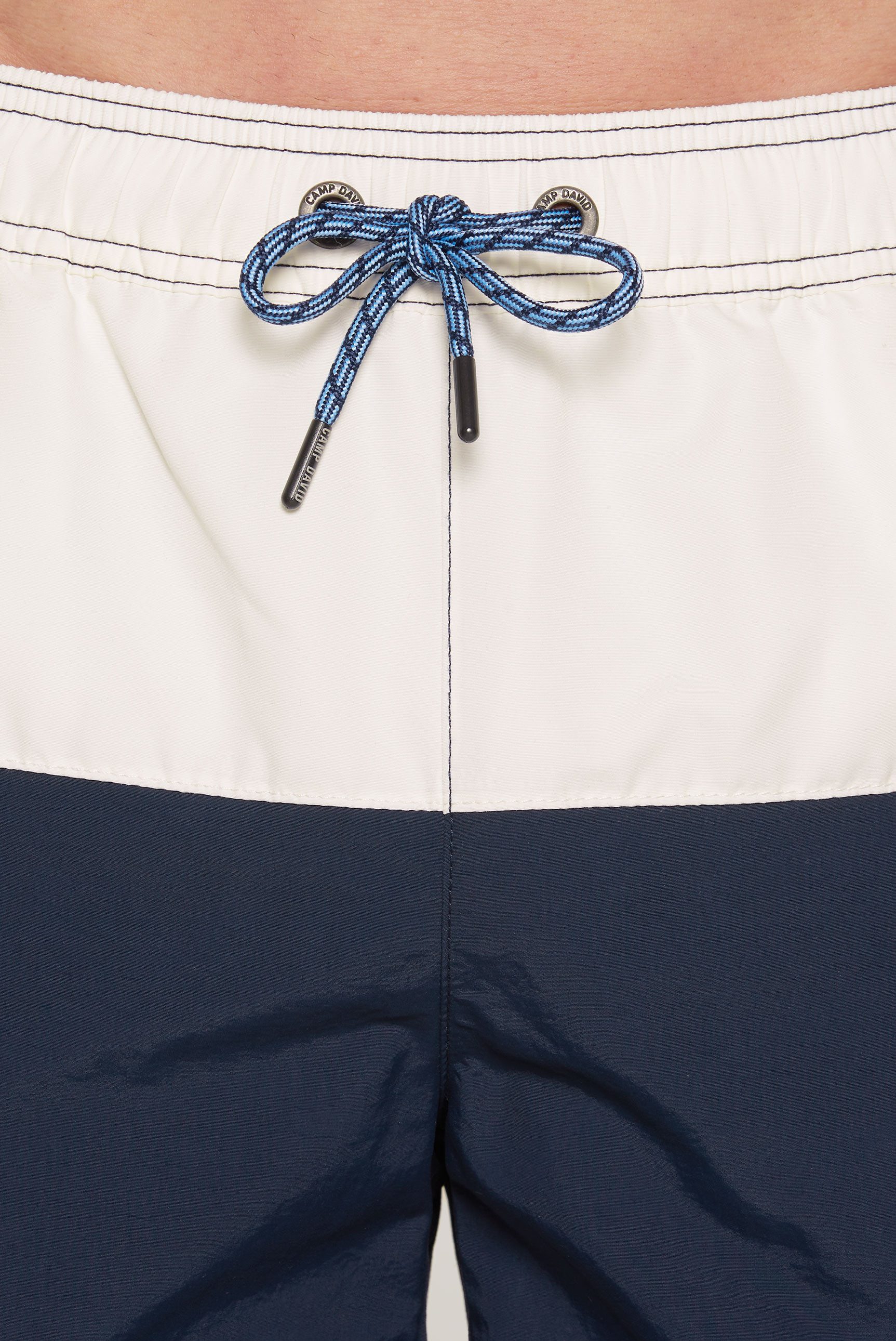 CAMP DAVID Zwemshort met logoprint