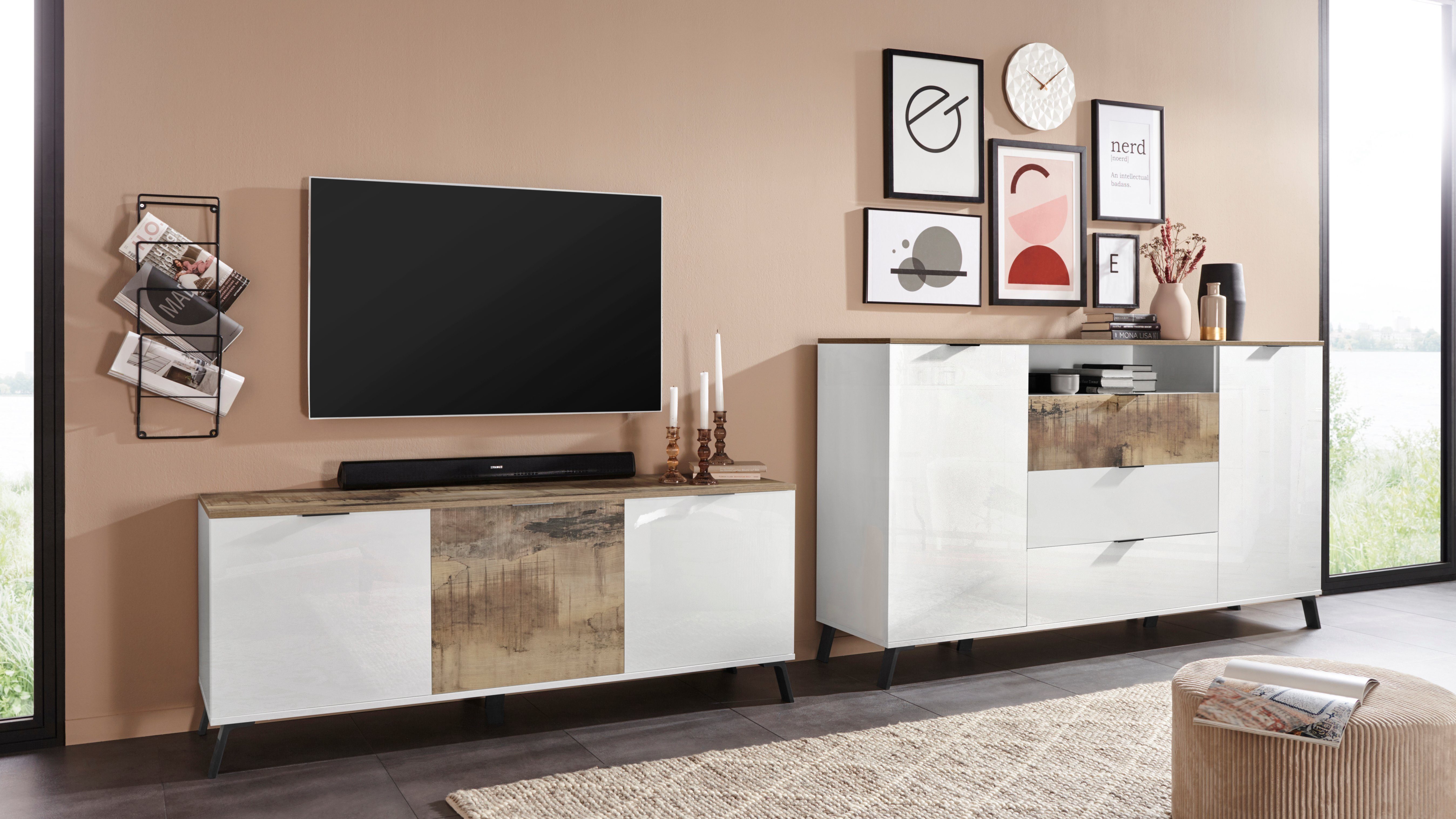 INOSIGN Highboard CASANOVA Hoogte ca. 100 cm