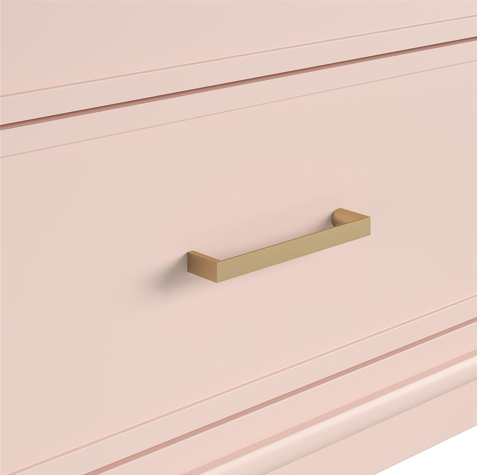 CosmoLiving by Cosmopolitan Kast Westerleigh met 6 laden, mdf, poten van massief hout, hoogte 85 cm, breedte 145 cm