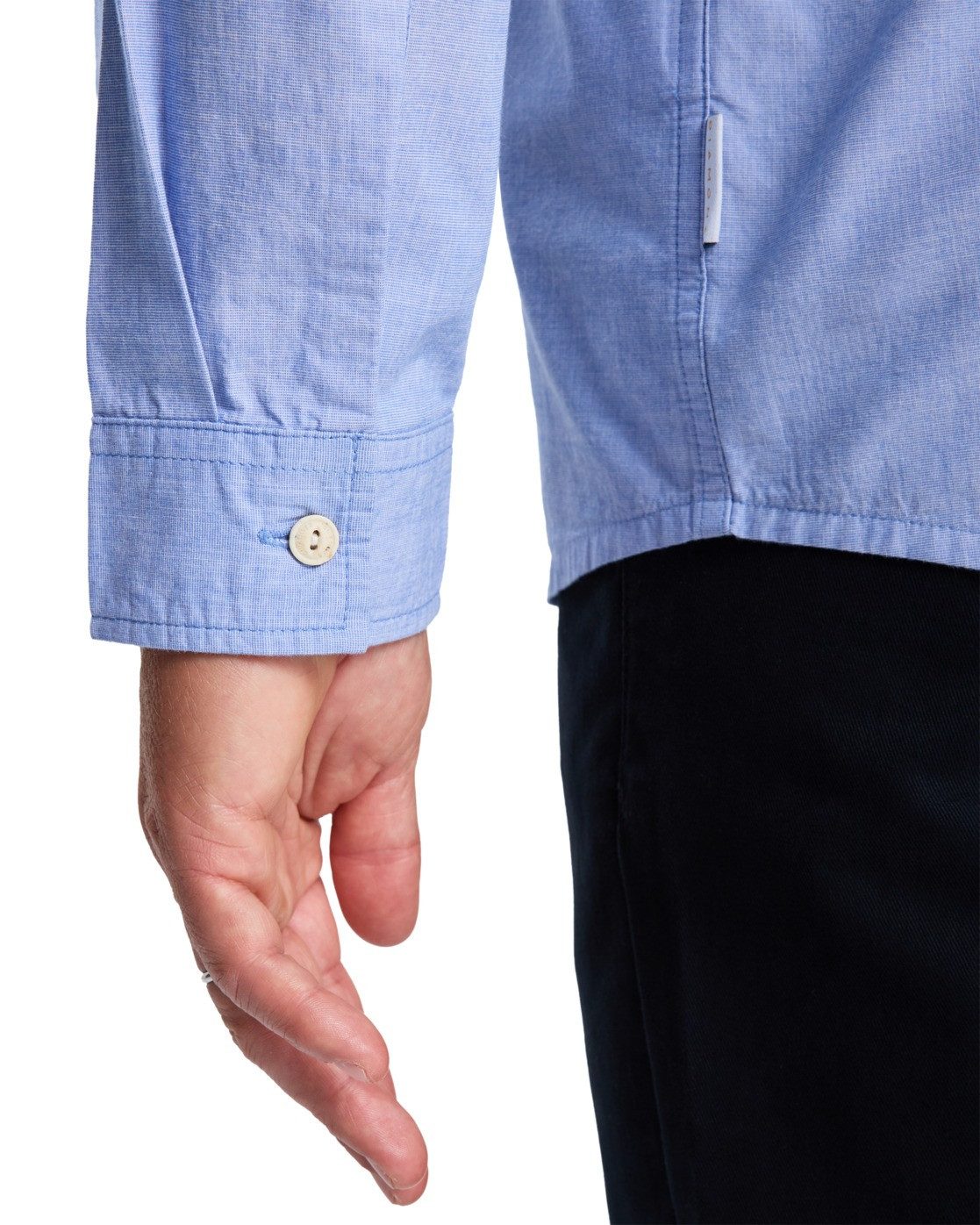 Quiksilver Overhemd met lange mouwen Diamond Chambray