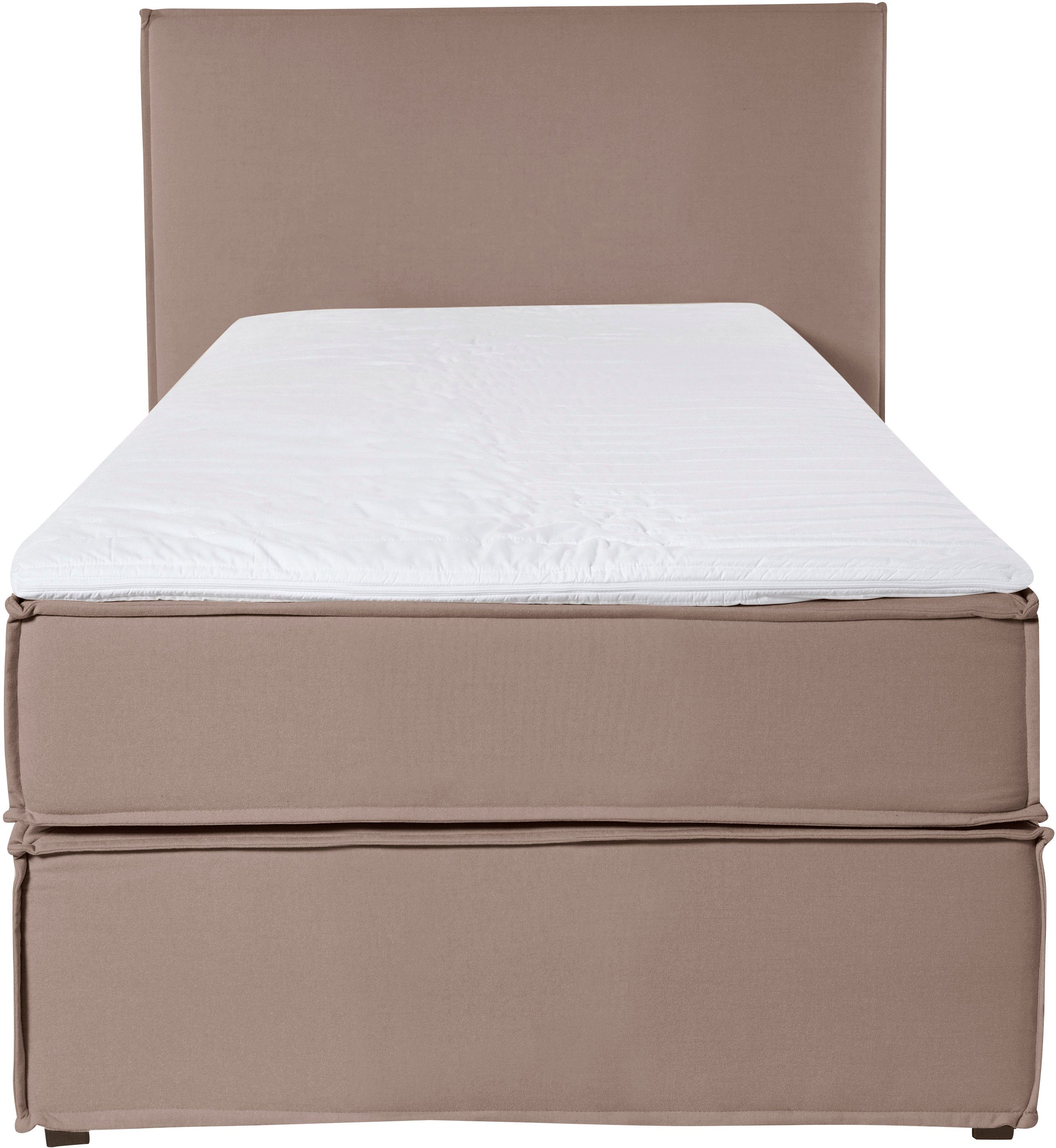 LeGer Home by Lena Gercke Boxspring Yuma incl. topmatras, in 4 breedten, 3 matrassoorten en elk 2 hardheden