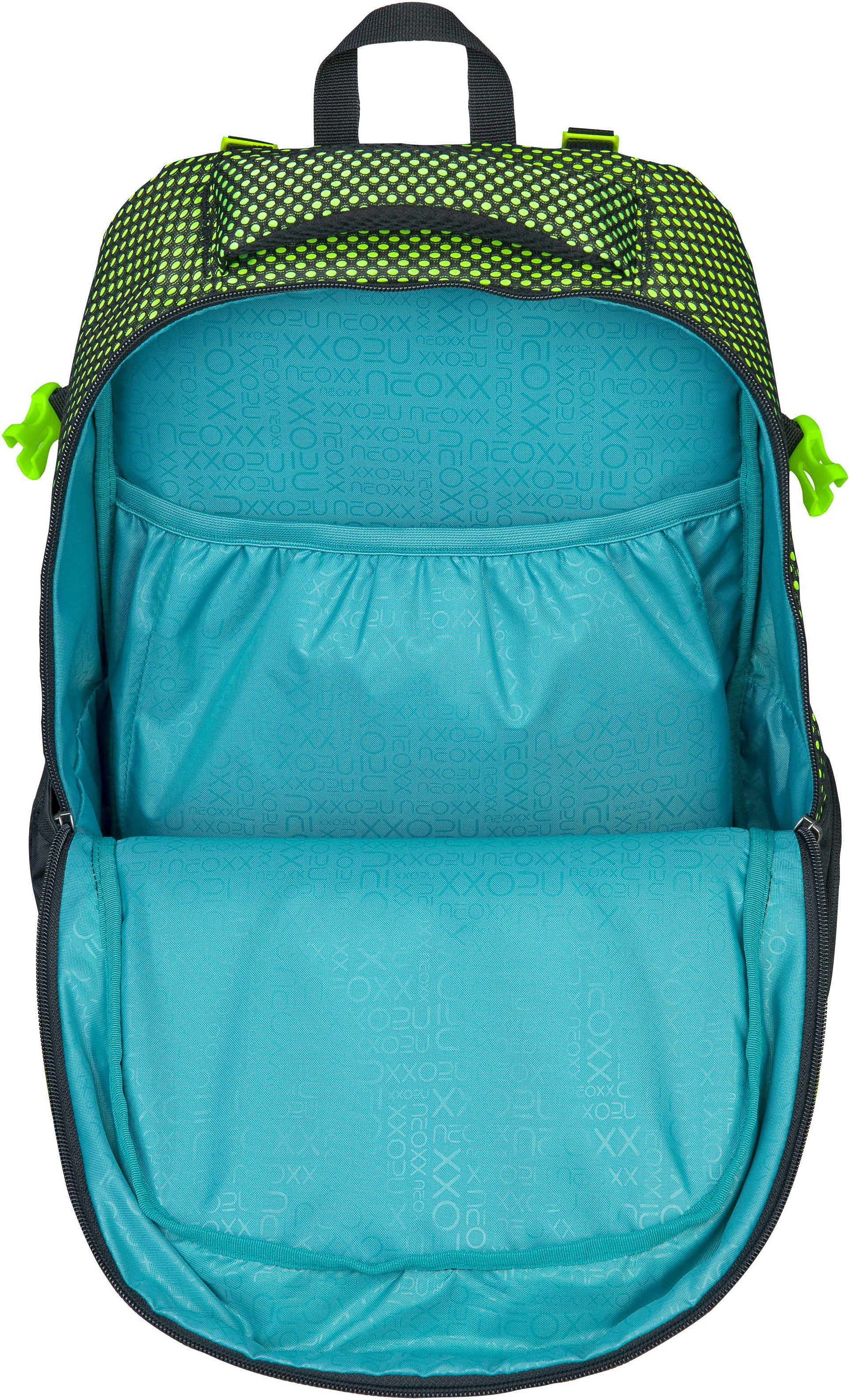neoxx Schoolrugzak Active Pro, All about Neon