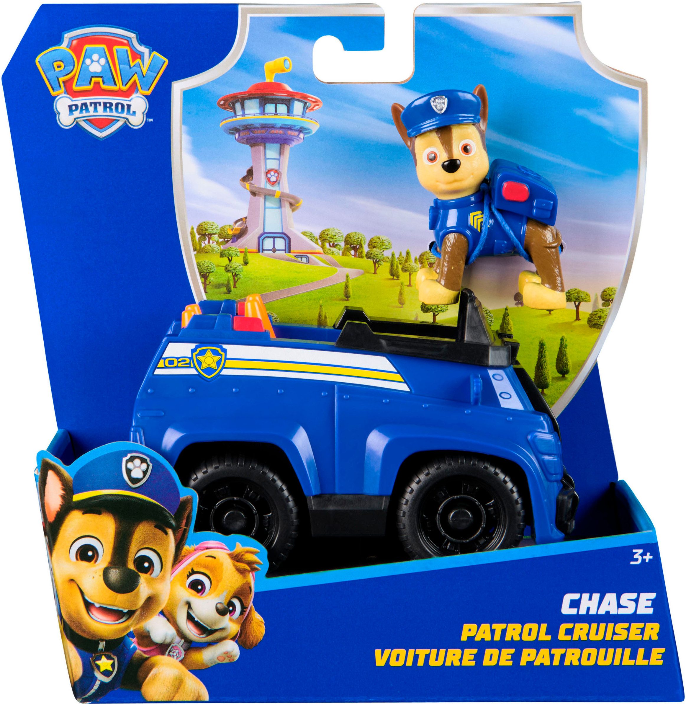 Spin Master Speelgoedauto PAW Patrol, Sust. Basic Vehicle Chase