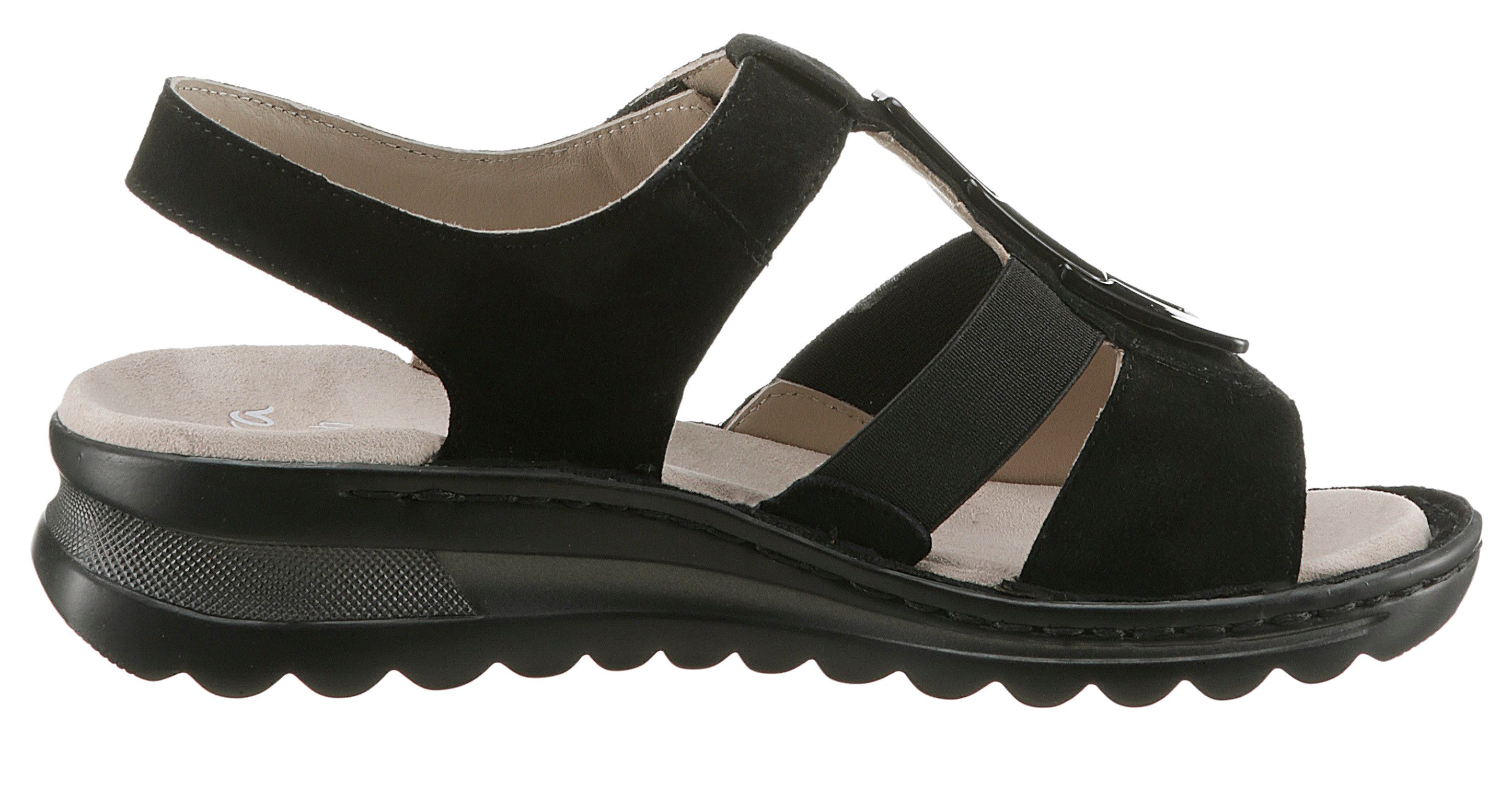 Ara Sleehaksandaaltjes TAMPA , zomerschoen, sandaal, sleehak, met sier-element, g-breedte