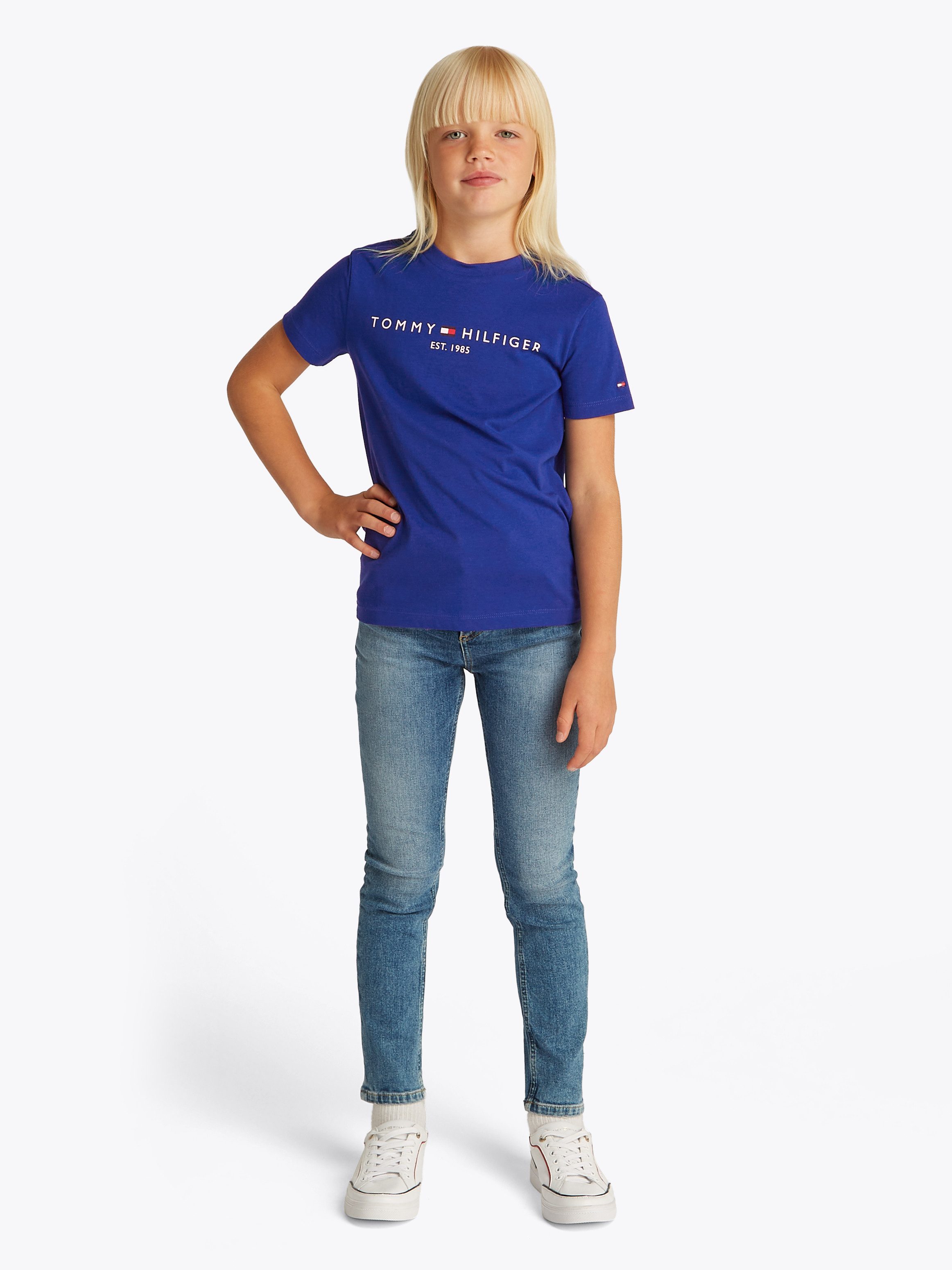Tommy Hilfiger T-shirt U ESSENTIAL TEE S/S met een logo-opschrift