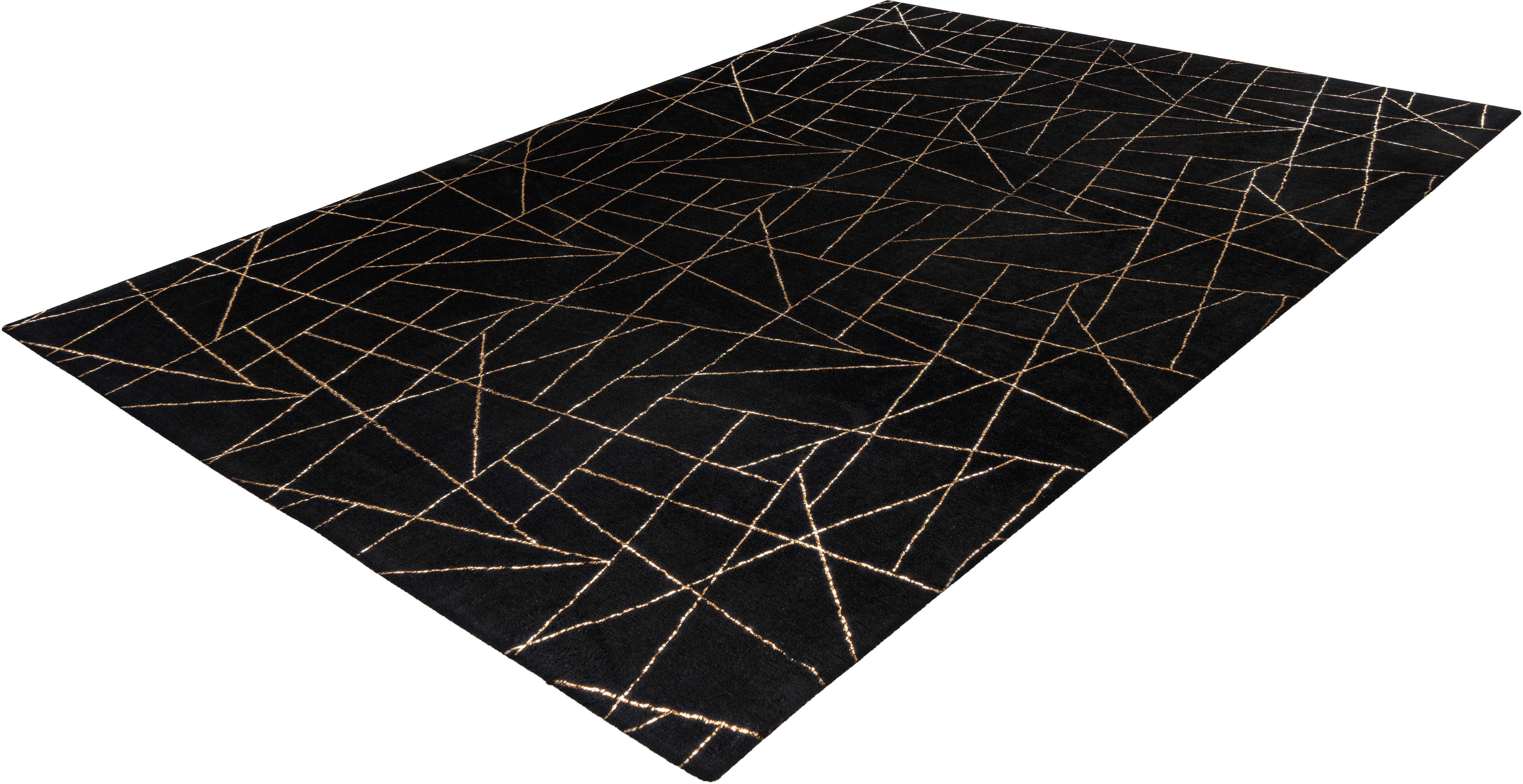 me gusta Vloerkleed Bijou 125 Glans effect, zachte pool, woonkamer, slaapkamer